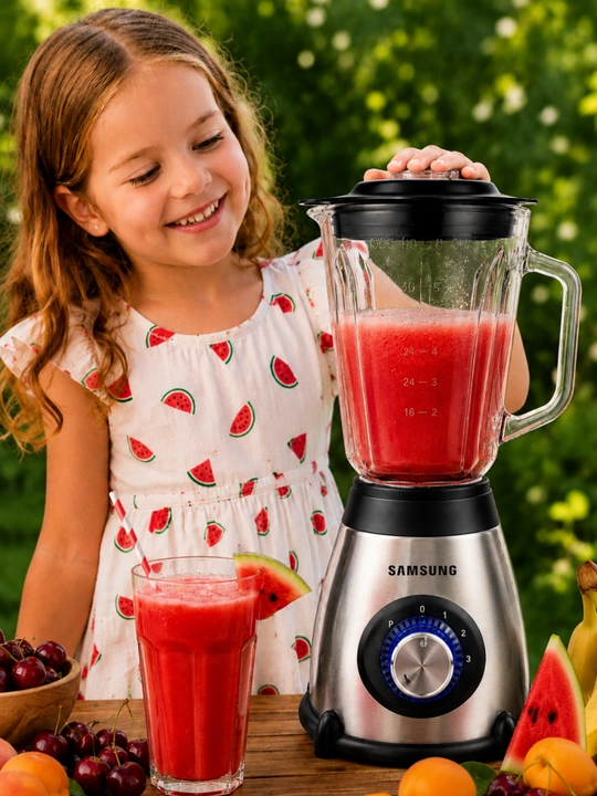 Statsionar blender, muz maydalaydigan 1,5 litrli smuzi-blender