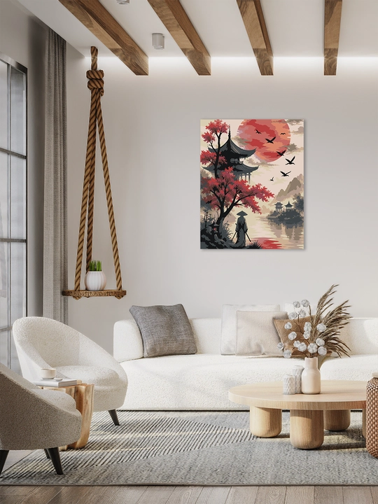 Raqamlar bo'yicha rasm chizish ARTERY "Osiyo va Sharq", 40×50 sm