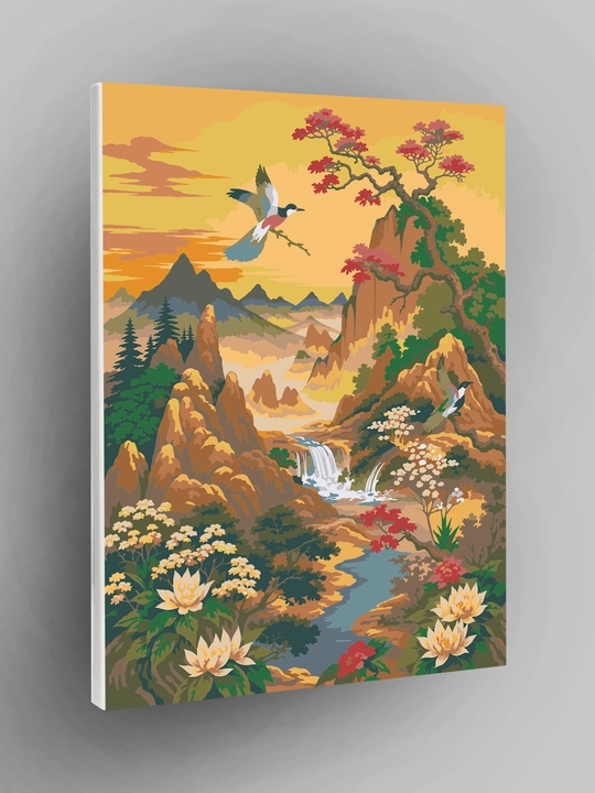Raqamlar bo'yicha rasm chizish ARTERY "Osiyo va Sharq", 40×50 sm