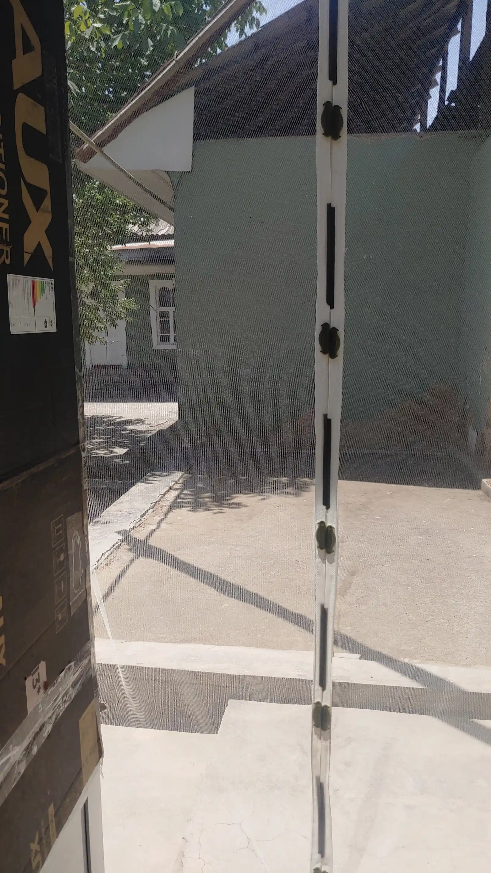 Chivin, pashsha va hasharotlardan himoyalovchi magnitli parda, eshik uchun chivin to‘ri, 120 * 210 sm