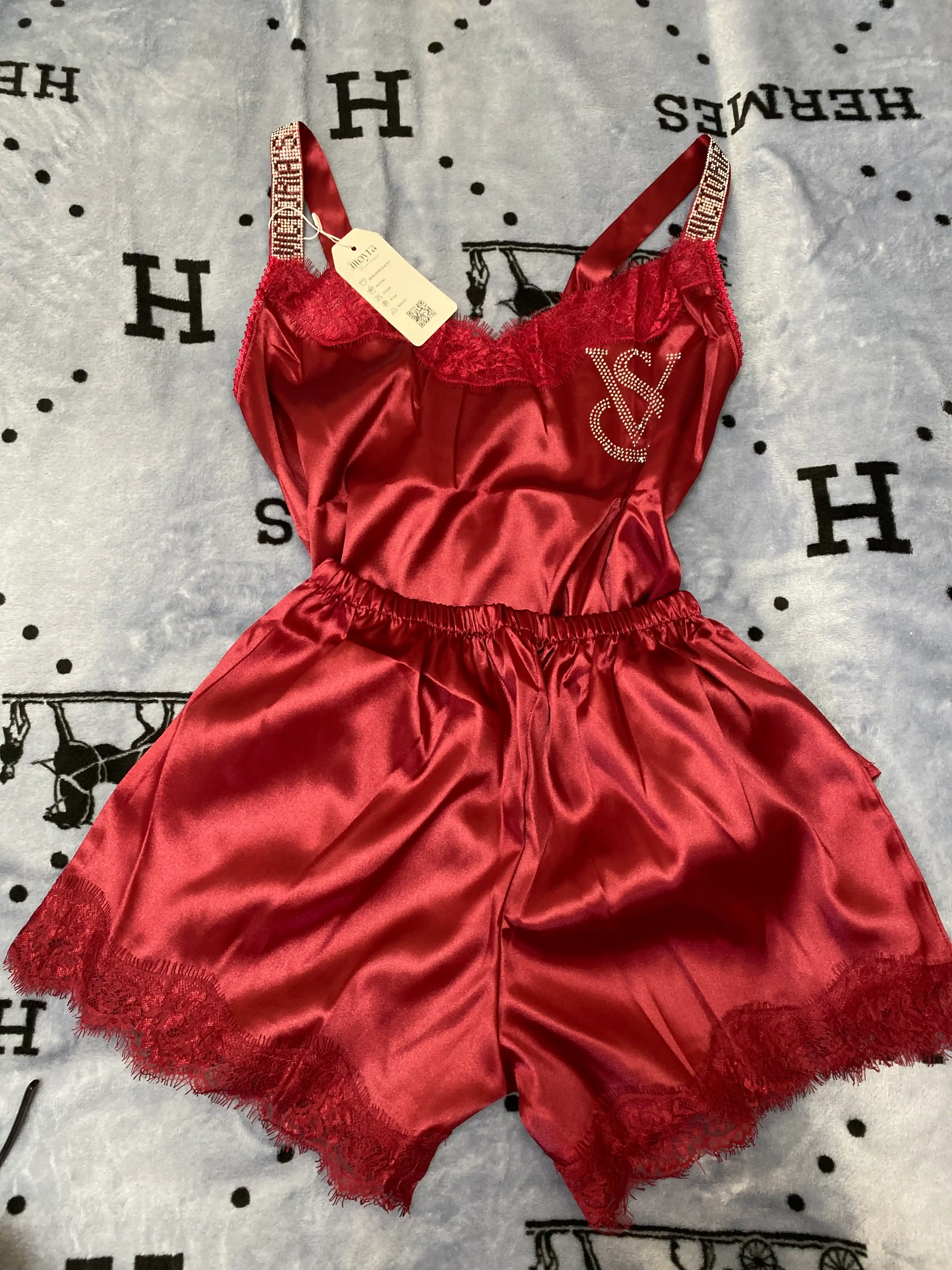 Atlas pijama ayollar uchun 2/1 Yozgi pijama tungi pijama salqin shortik mayka