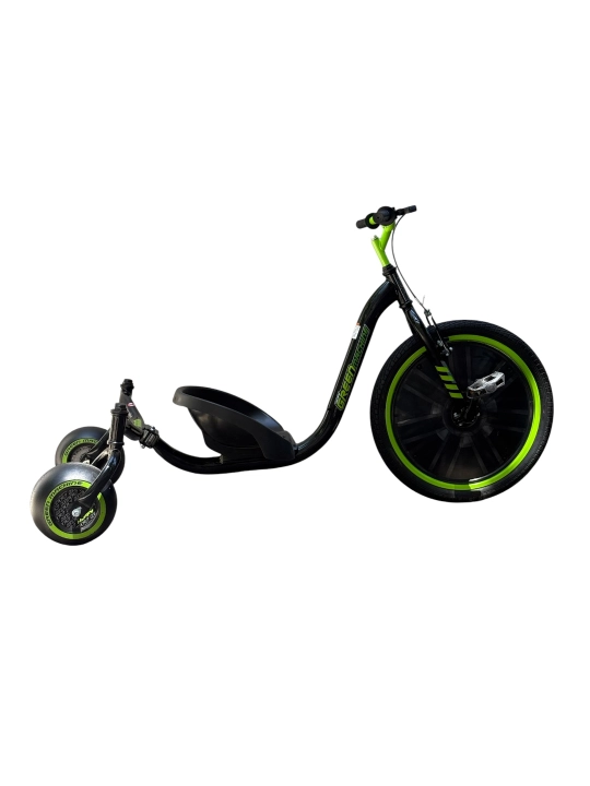 Karting-uch g‘ildirakli drift velosiped — faol dam olish uchun pedalli trike