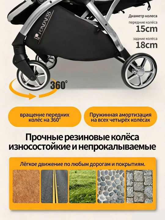 Детская коляска для двойни, ультралёгкая и компактная, сидя и лёжа, нагрузка до 50 кг