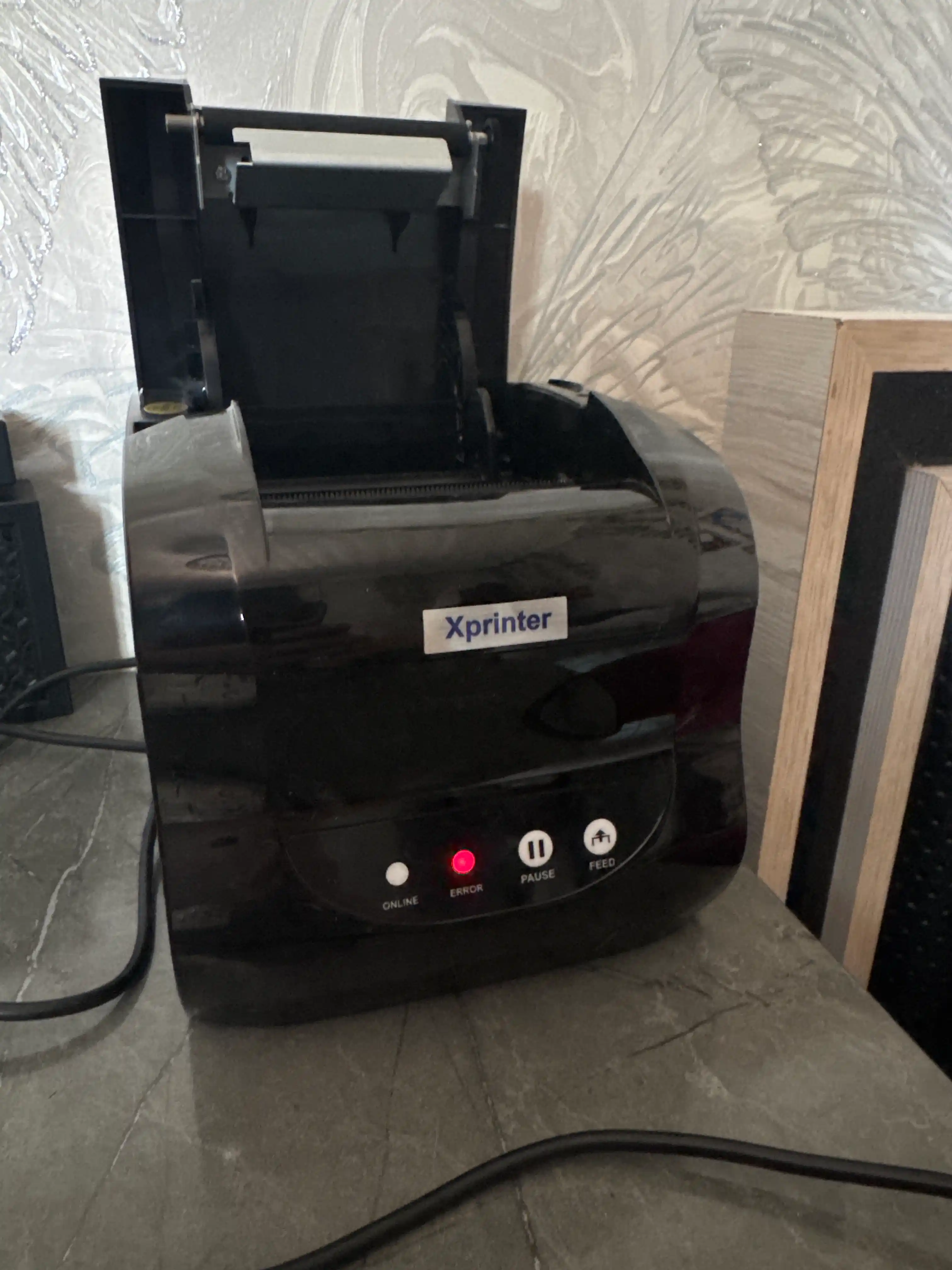 Термопринтер этикеток и для чека Xprinter XP-365B, 80 мм, 127 мм/s USB