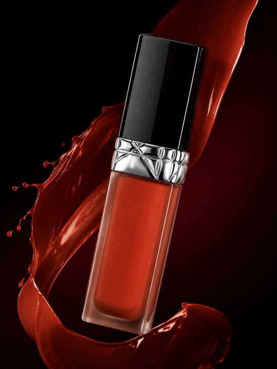 Жидкая матовая помада для губ на весь день, лёгкая текстура - Dior forever liquid 840
