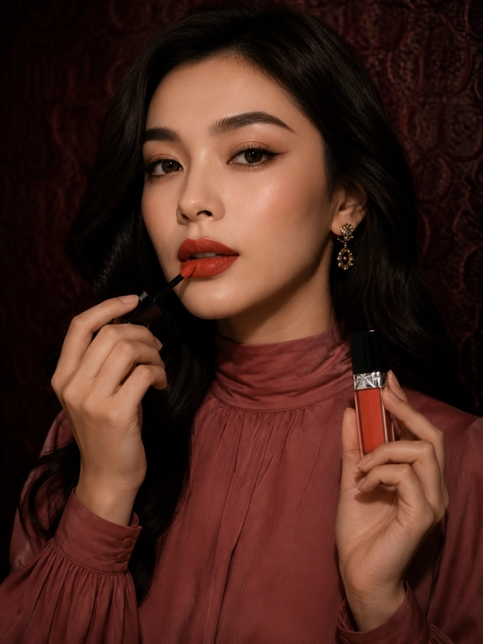 Жидкая матовая помада для губ на весь день, лёгкая текстура - Dior forever liquid 840