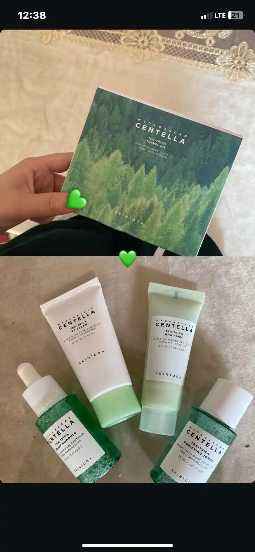 Набор для лица SKIN1004 madagascar centella travel kit