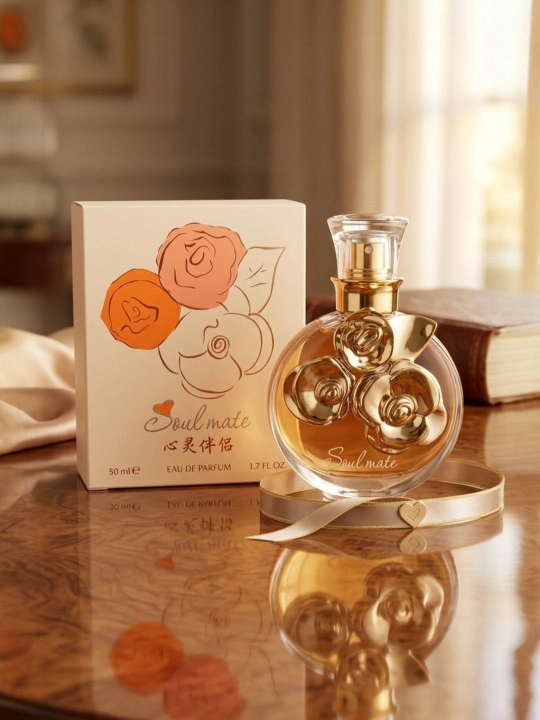 Ayollar uchun Soulmate atir suvi, gul va meva ifori, 50 ml, ayollar uchun atir