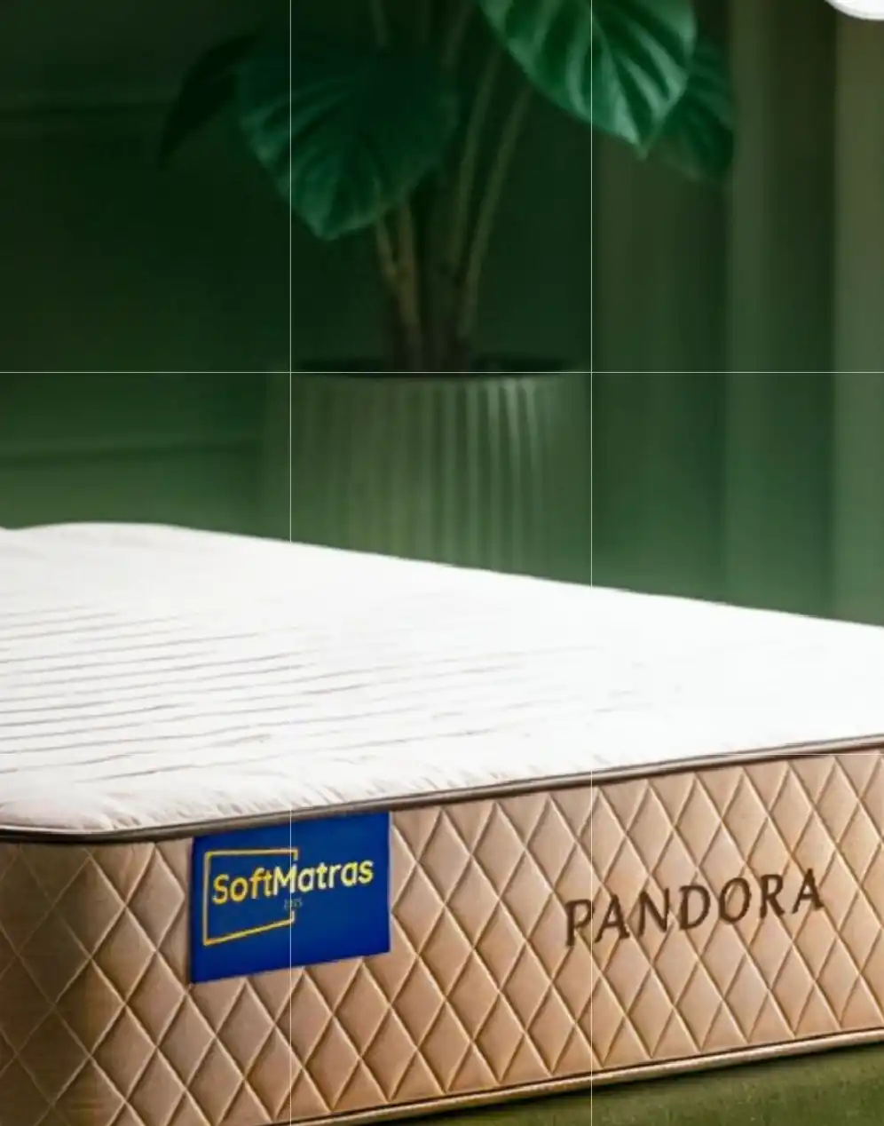 Matras Pandora, anatomik, bir kishilik va ikki kishilik, balandligi 26 sm