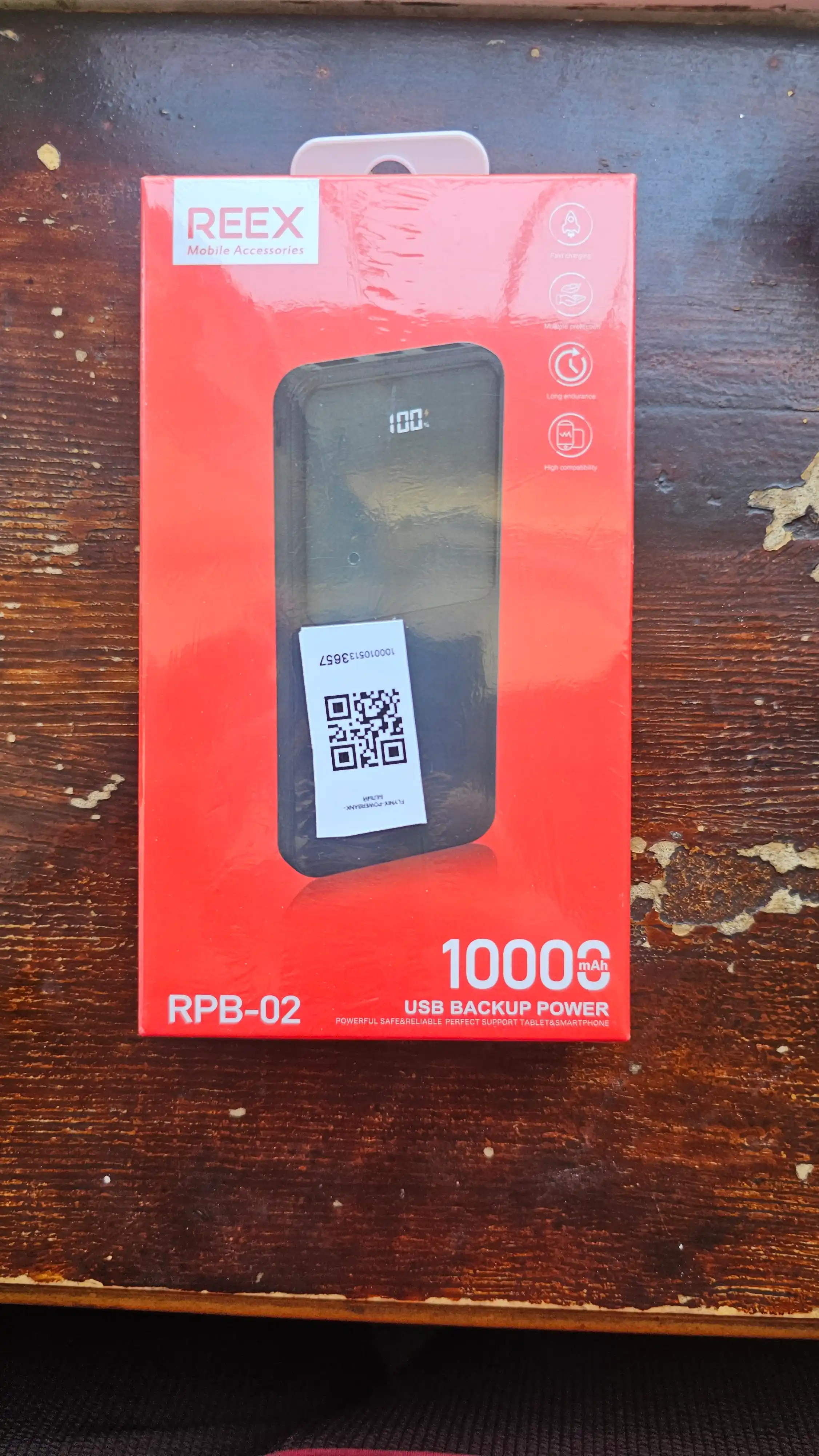 Power Bank tashqi akkumulyator, 10000mAh, 20000mAh, 30000mAh tezkor quvvatlash
