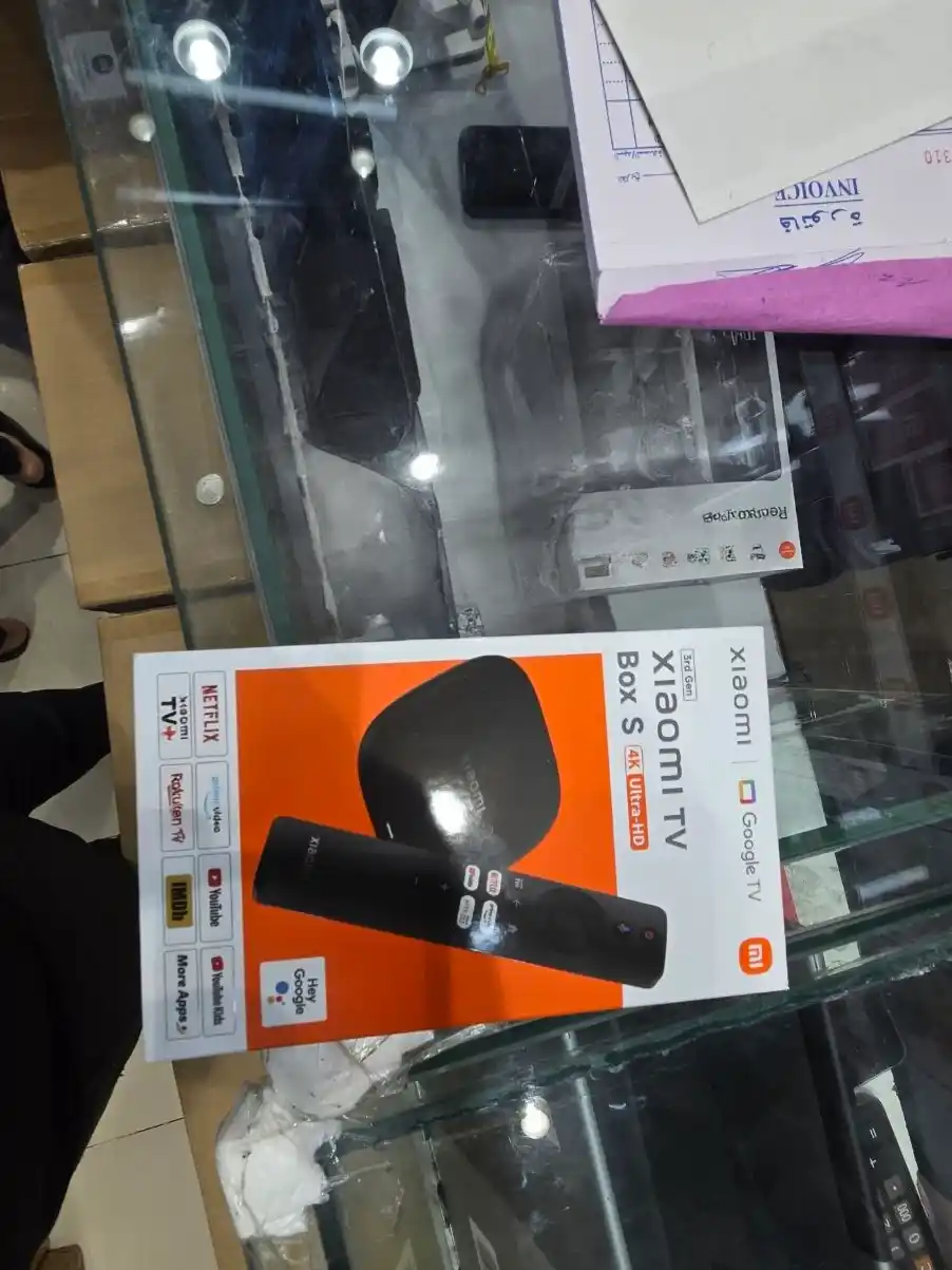 Приставка для телевизора Mi Box S 3rd Gen 4K,CPU AMLOGIC S905, Google TV GLOBAL