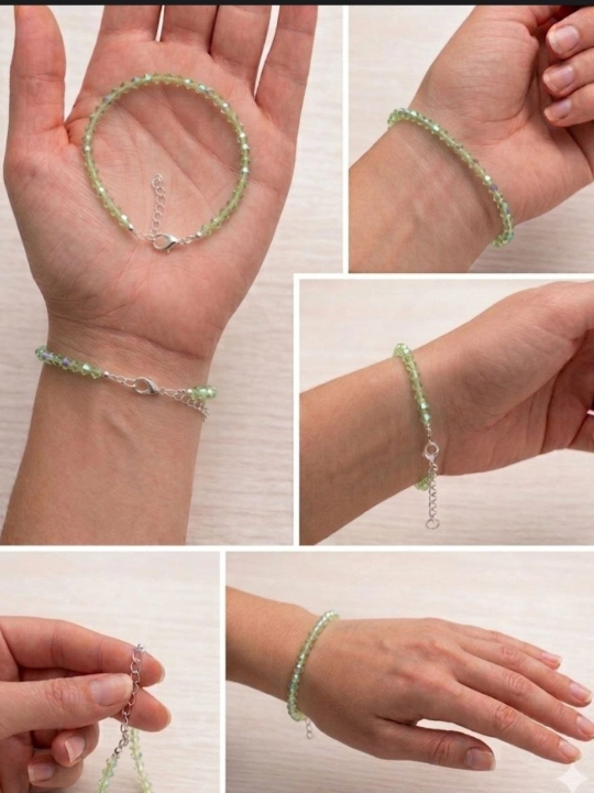 Ayollar bilaguzuk, o'lchami sozlanishi, kechki, kundalik, munchoqlar, rinstones, billur