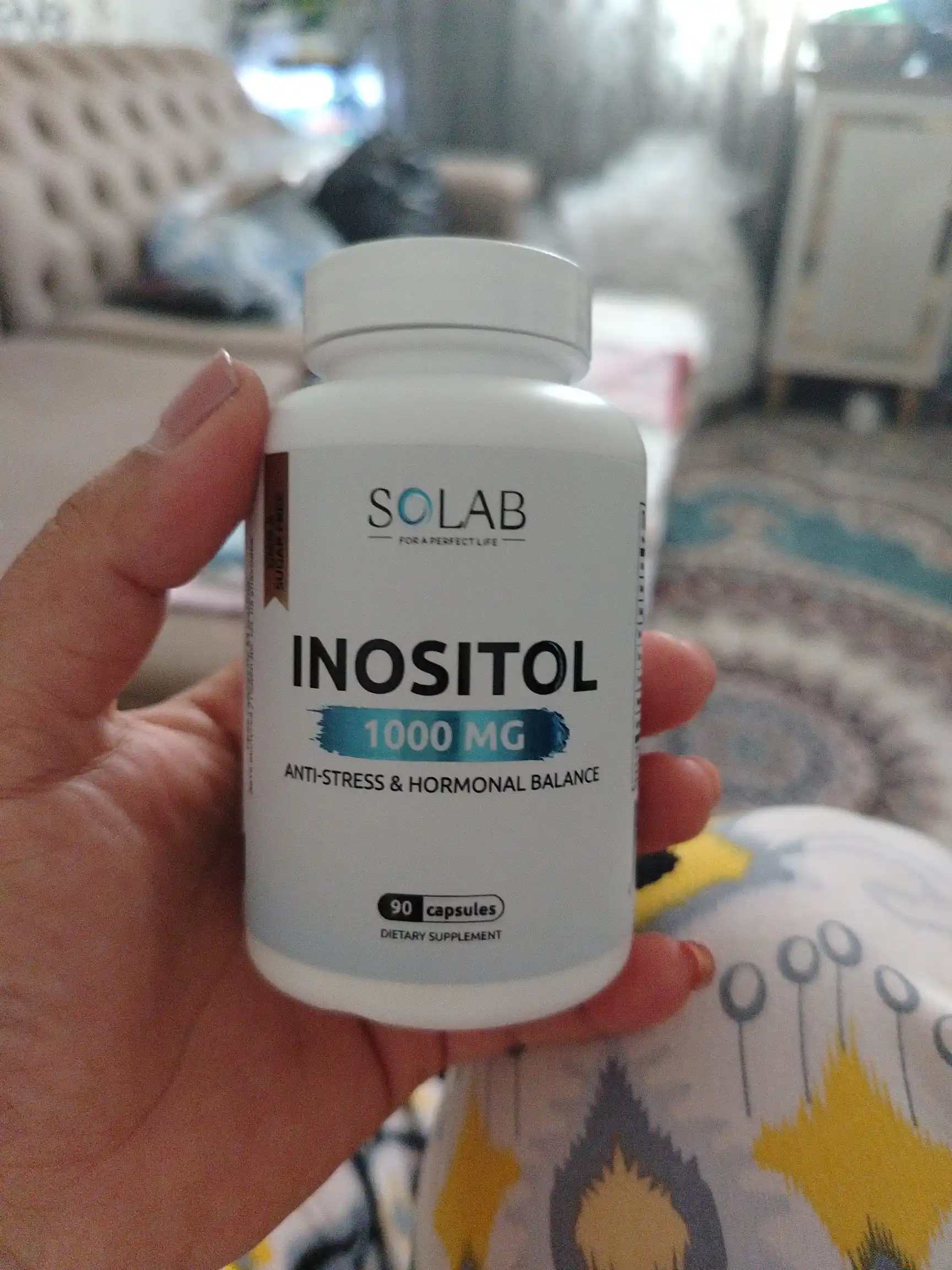 Inozitol, SOLAB, 90 kapsula