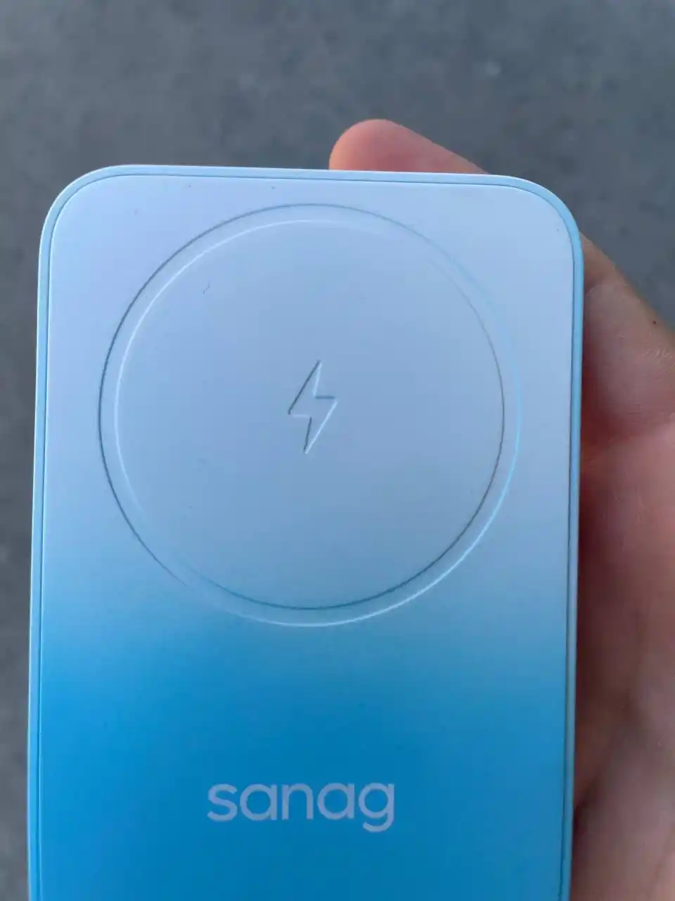 Power Bank Sanag K67 5000mAh, беспроводная зарядка MagSafe 15W, быстрая зарядка PD 20W