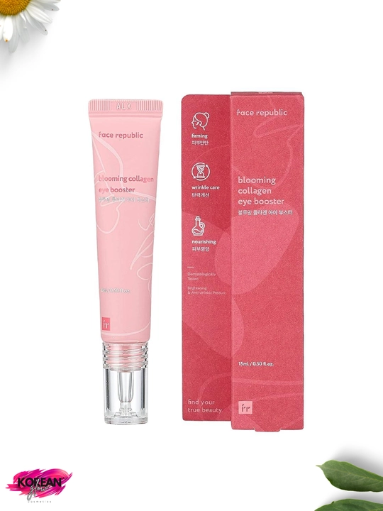Kollagenli ko‘z atrofidagi teri uchun krem Face Republic Collagen Eye Cream, 15 ml