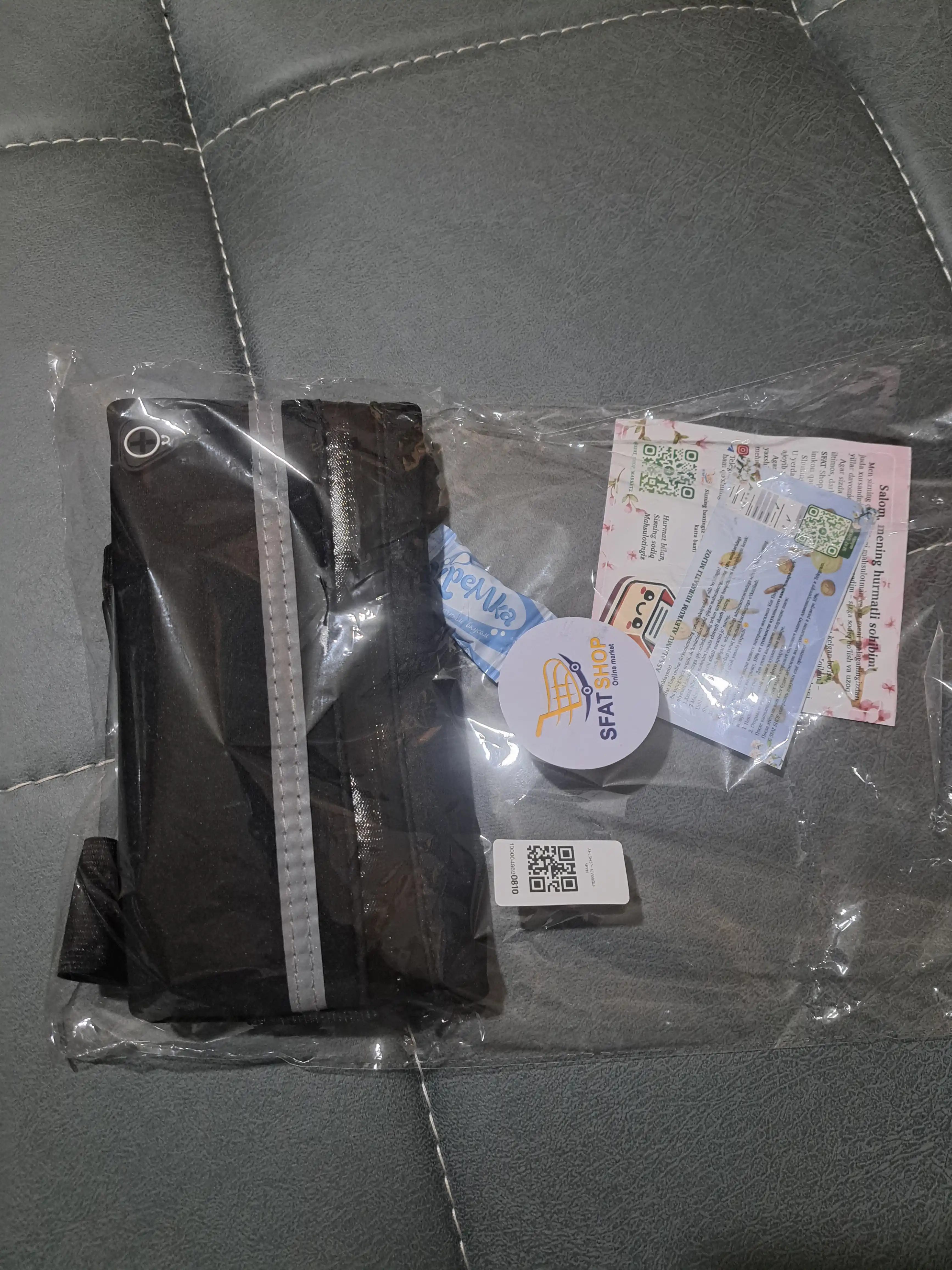 Sportiv sumka, belga osiladigan, telefon va shishani saqlash uchun moljallangan yugurish