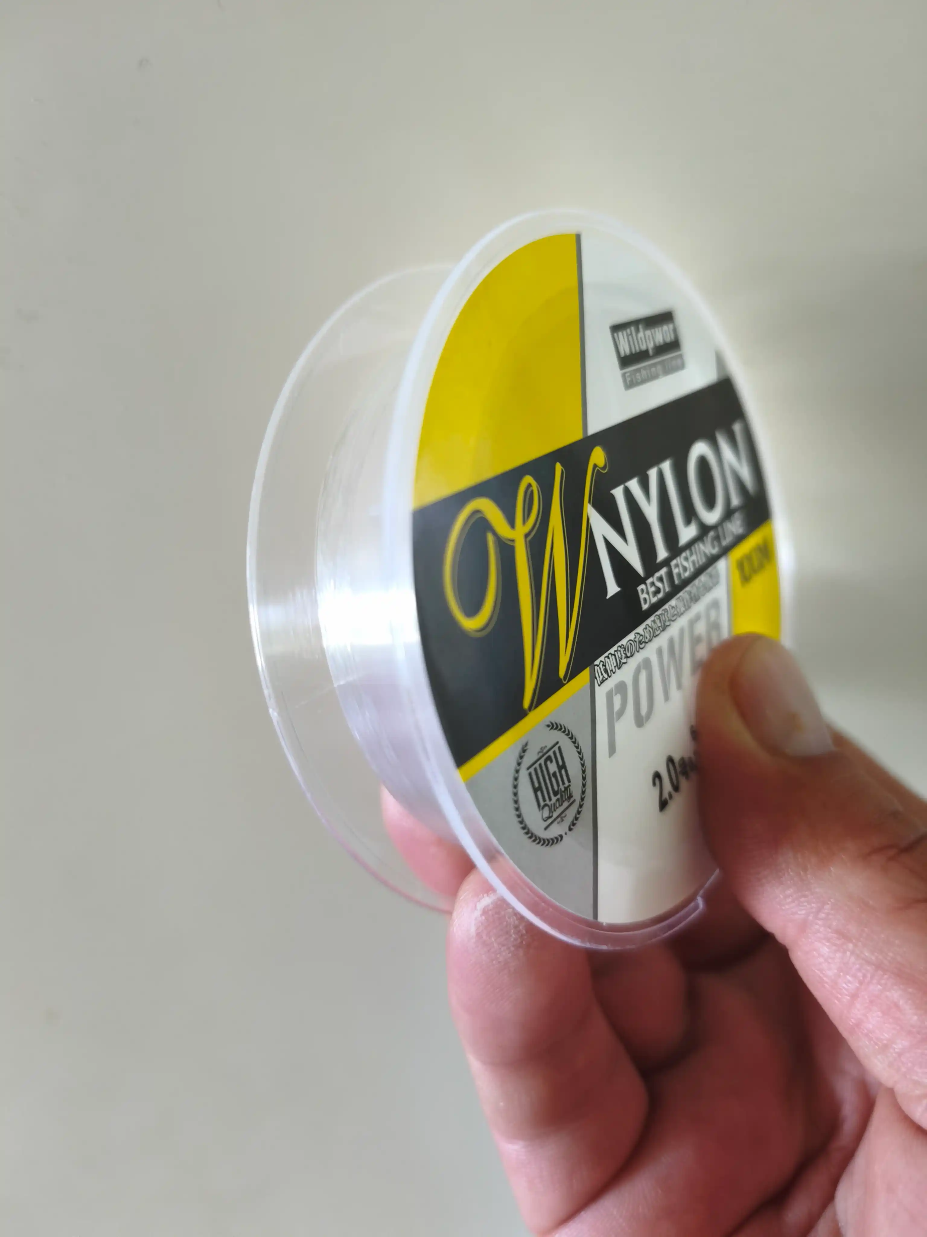 100 m neylon baliq ovlash o‘rmoni karp va fider uchun shaffof