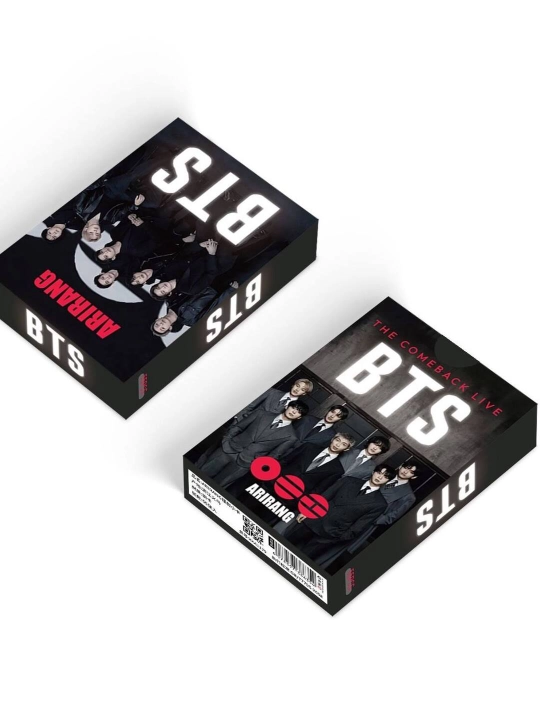 K-pop lomo-kartalari to'plami BTS, Stray Kids, Enhypen, Jungkook, 55 dona - 