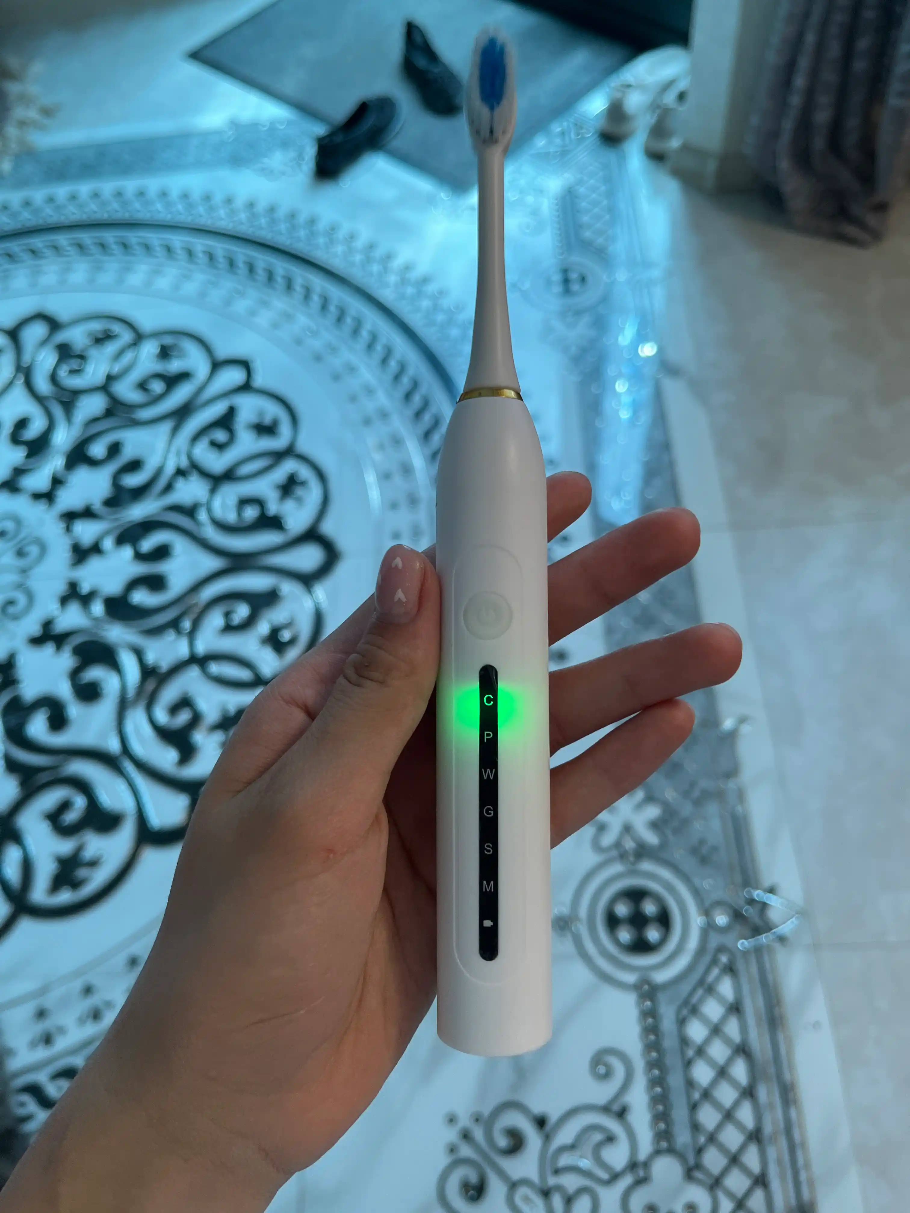 Elektr tish cho'tkasi, irrigator, bolalar va kattalar uchun tish cho'tkasi, 6 rejim