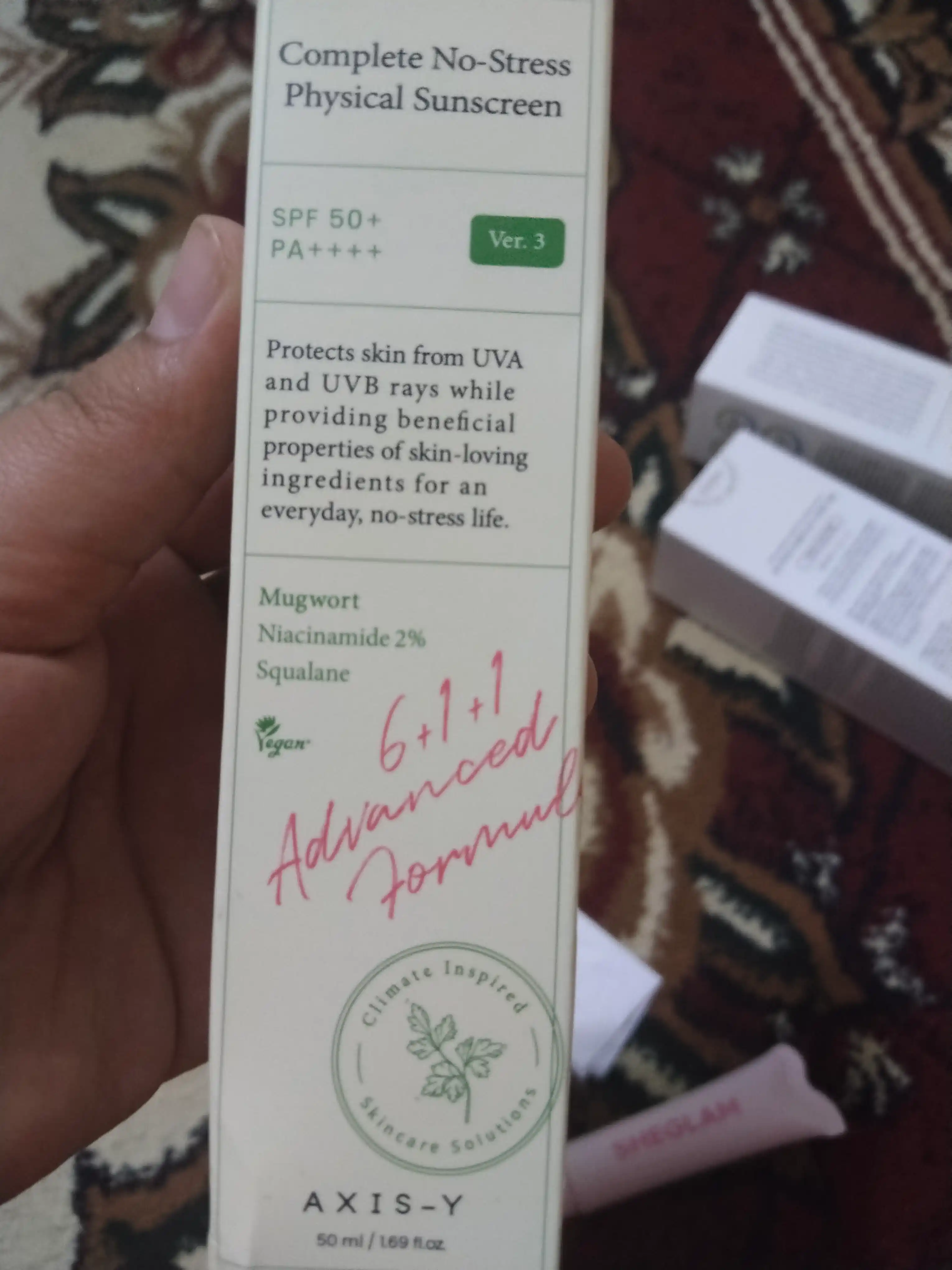 Солнцезащитный крем SPF 50+  крем для защиты кожи 50 мл