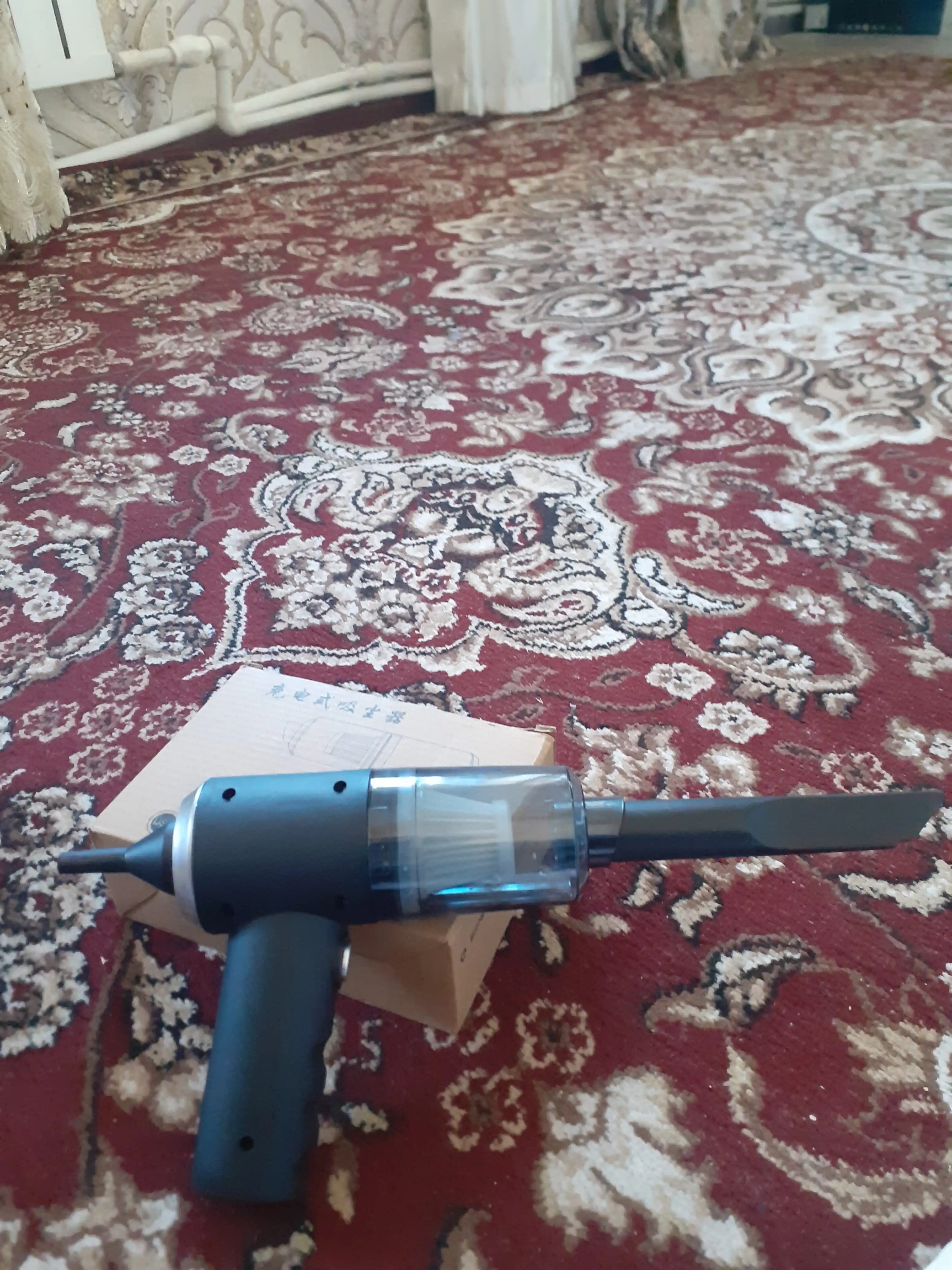 Avtomobil va uy uchun 3 in 1 qo‘lda ishlatiladigan simsiz mini changyutgich