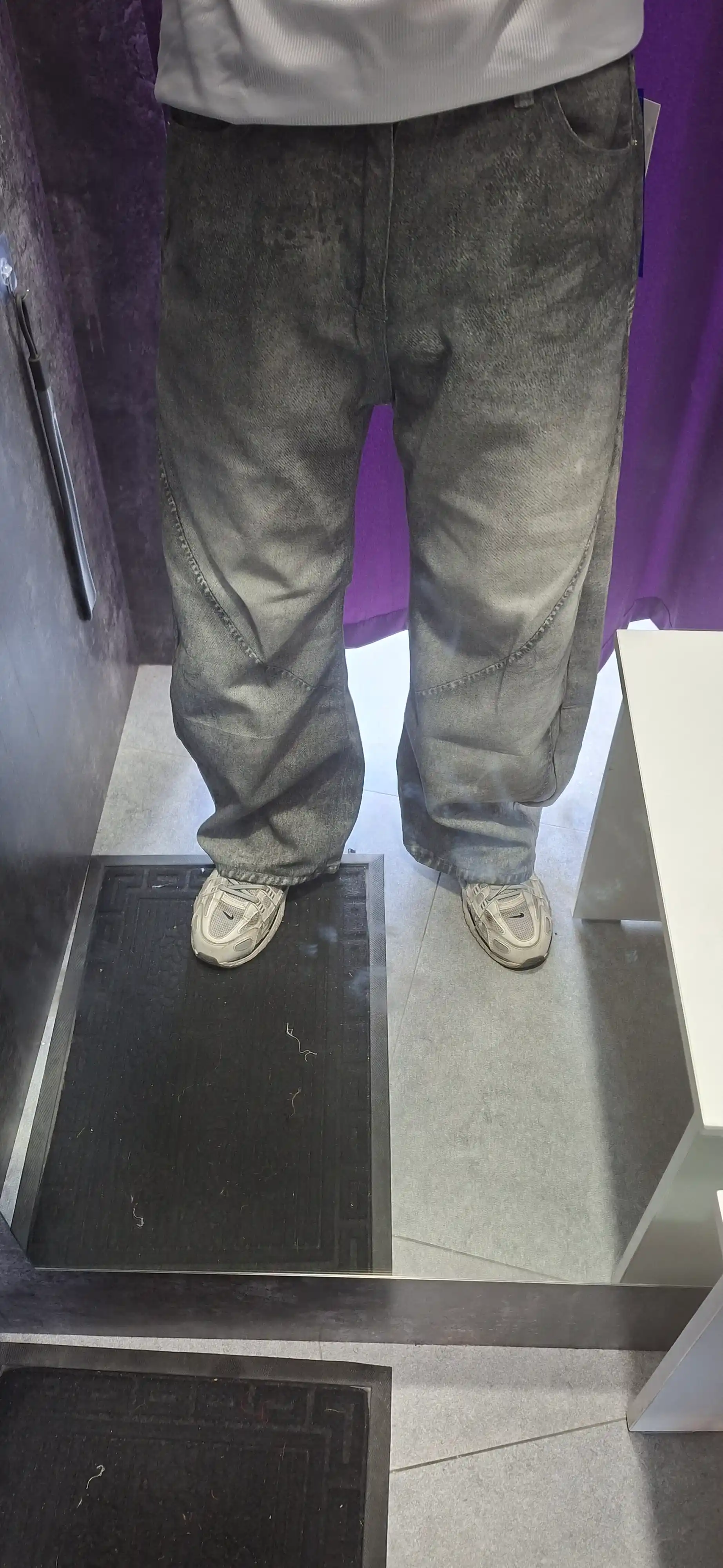 Jinsi baggy oversize Y2K