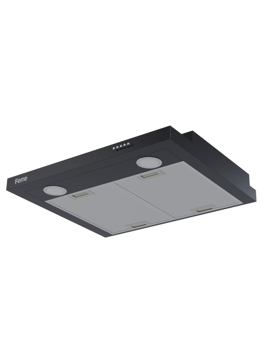 FERRE TH1160 oshxona dudbo‘roni, 770 m³/soat, 2 motor, ko‘mir filtri, LED