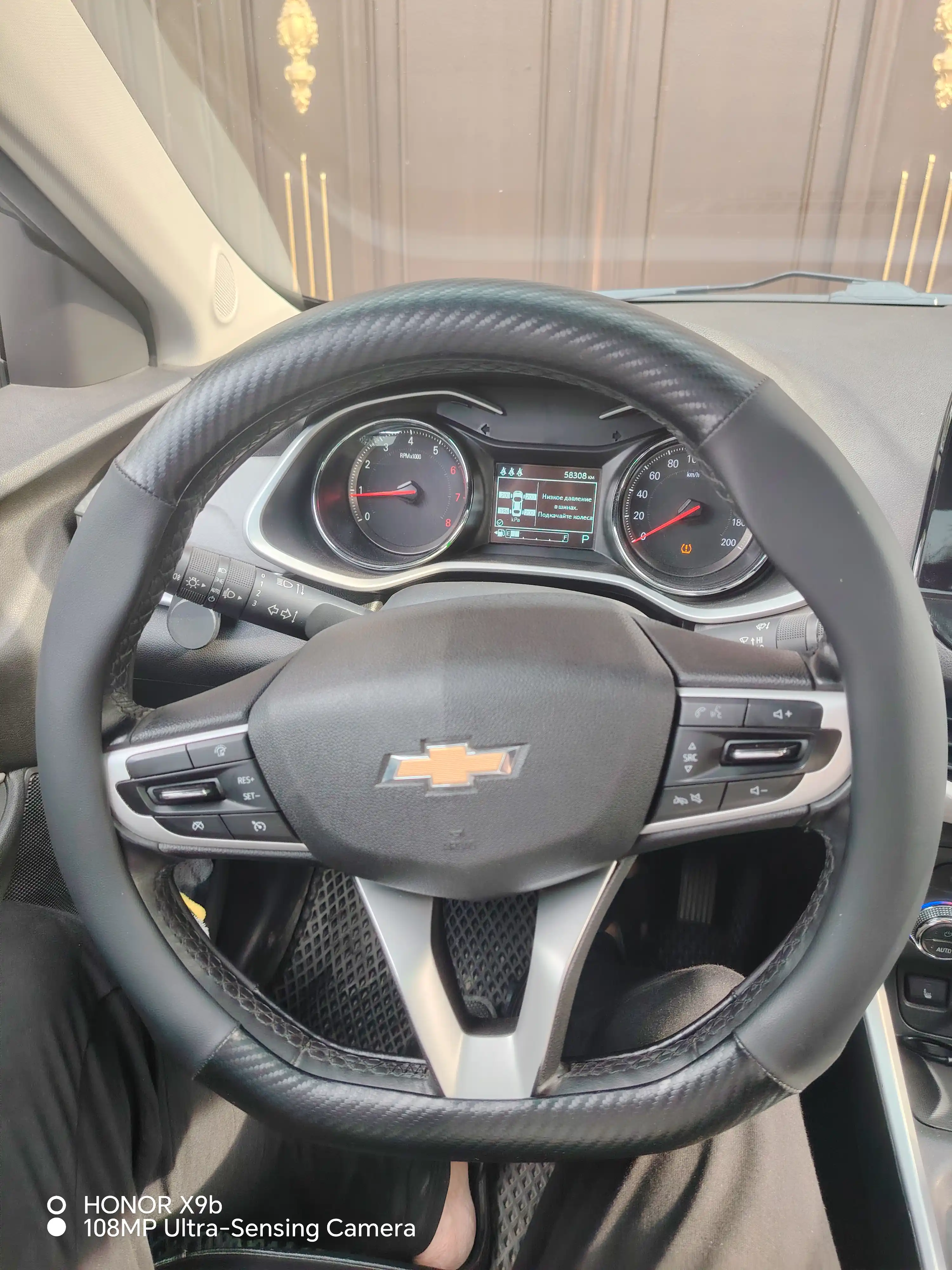 Чехол на руль автомобиля, с логотипом Chevrolet и без логотипа, карбон