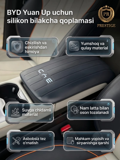 BYD Champion va Yuan UP uchun silikon bar qoplamasi, suv o'tkazmaydigan