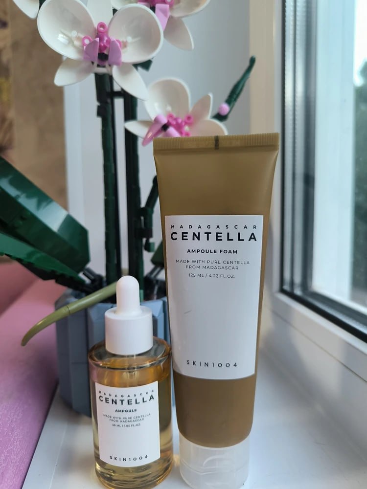 SKIN1004 Madagascar Centella пенка для умывания Ampoule, Tea-Trica, Probio-Cica
