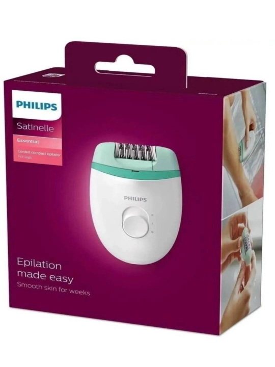 Профессиональный эпилятор Philips BRE224/225 Satinelle Essential для девушек