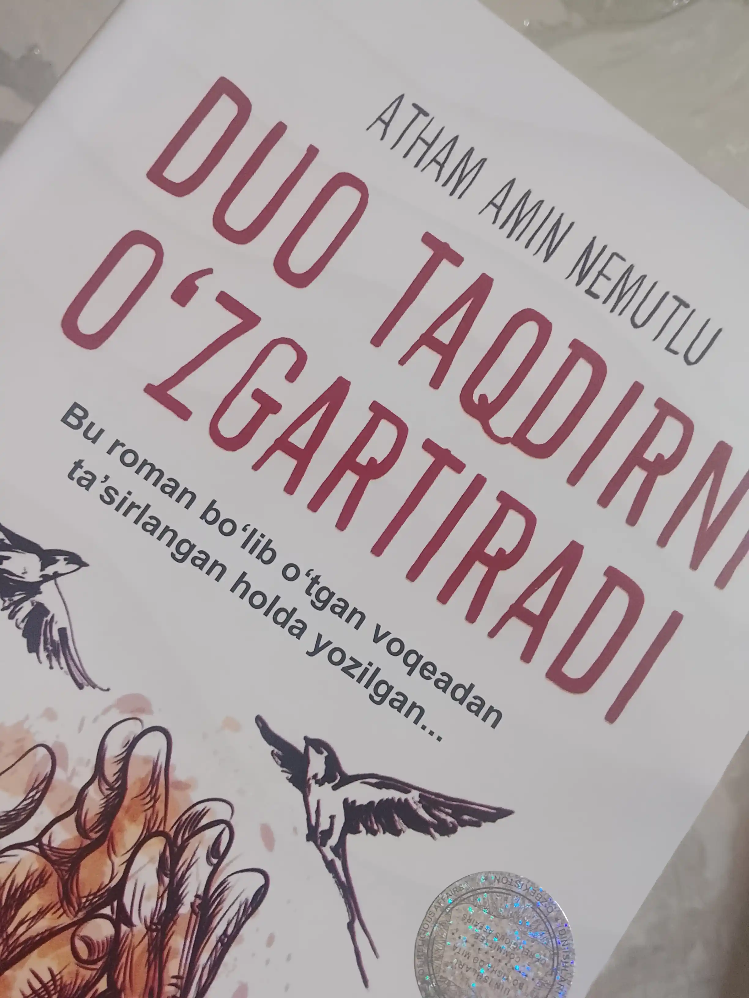 Duo taqdirni o'zgartiradi. Atham Amin Nemutlu: Gologrammali. Diniy qo‘mita ruhsati bor