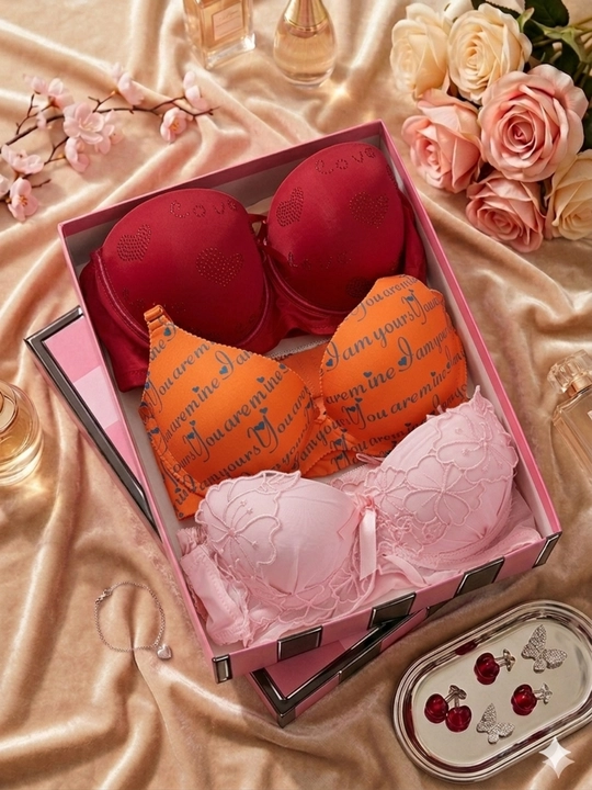 Женские бюстгальтеры, SARPO BOX, комплект из 6 штук, мягкие и удобные - 