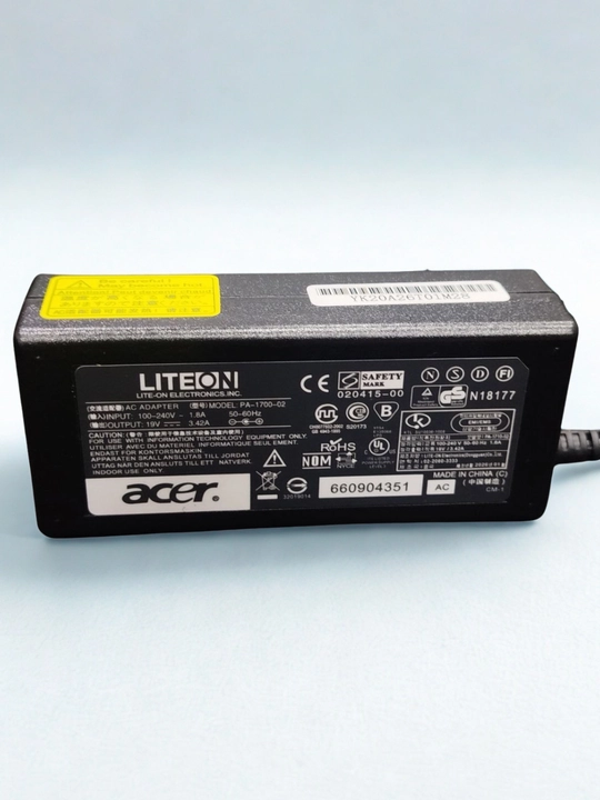 Lenovo, Acer, ASUS va HP Noutbuk uchun quvvat manbai 65 Vt zaryadkchik, 19.5V 3.33A, 65 Vt