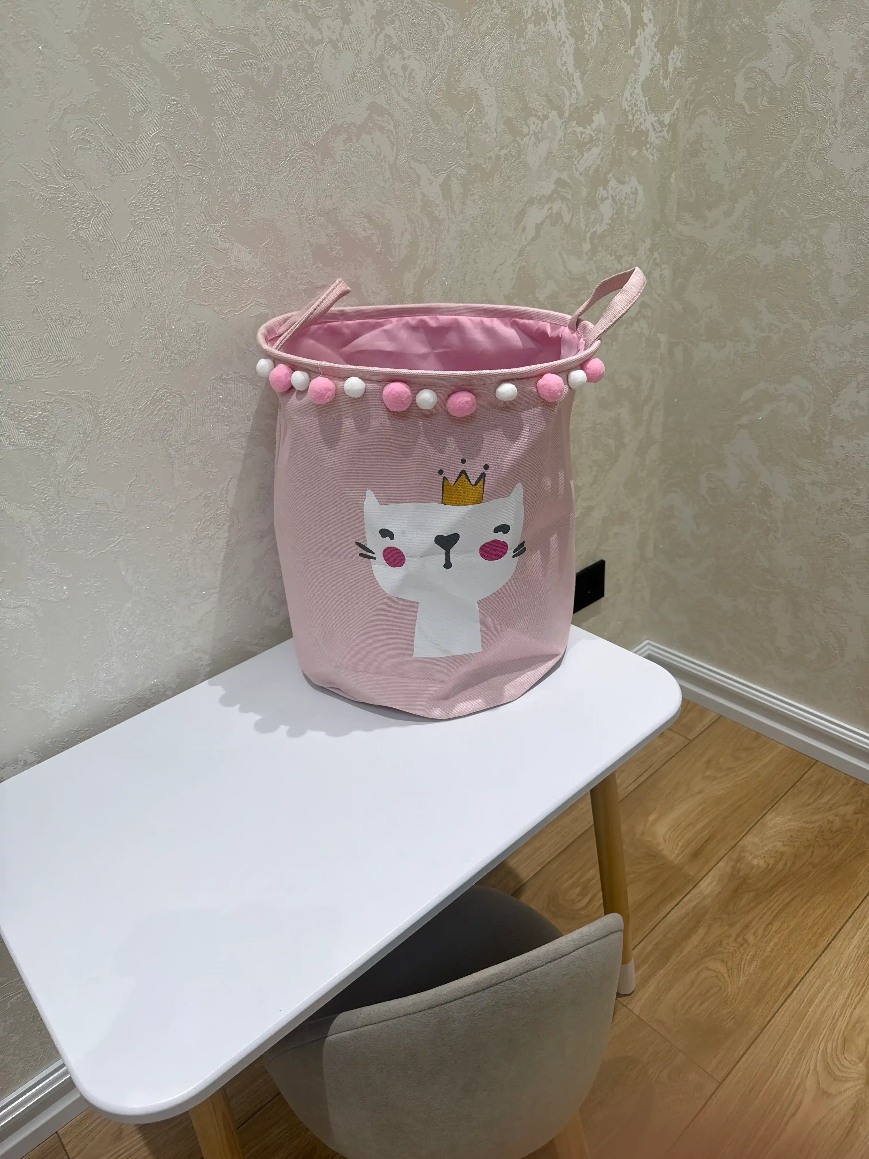 Корзина для игрушек, органайзер текстильный для детской комнаты