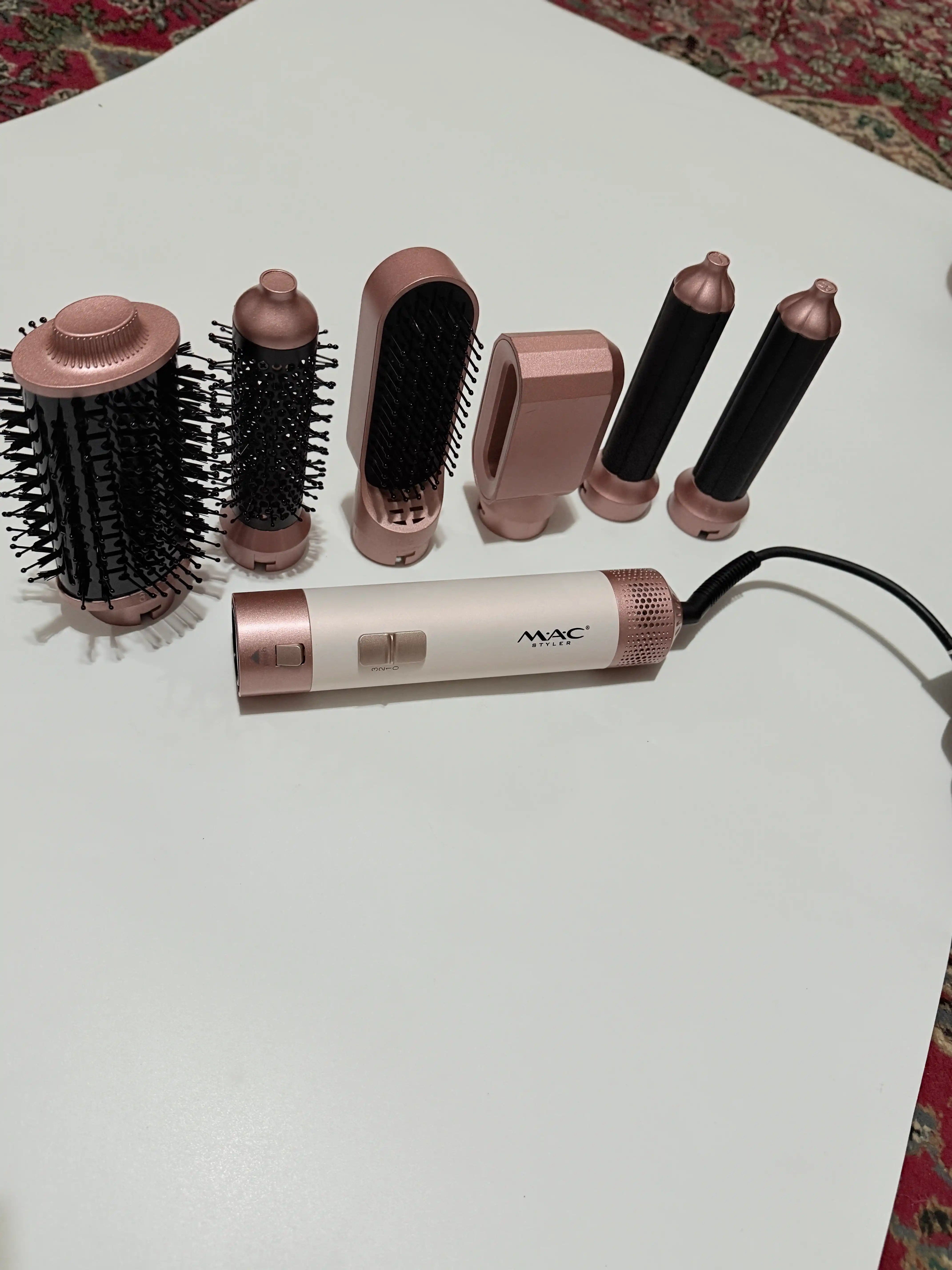 Fen Stayler MAC Styler 6v1, fen taroq, soch quritgich, 6 nozul, 4 rejim