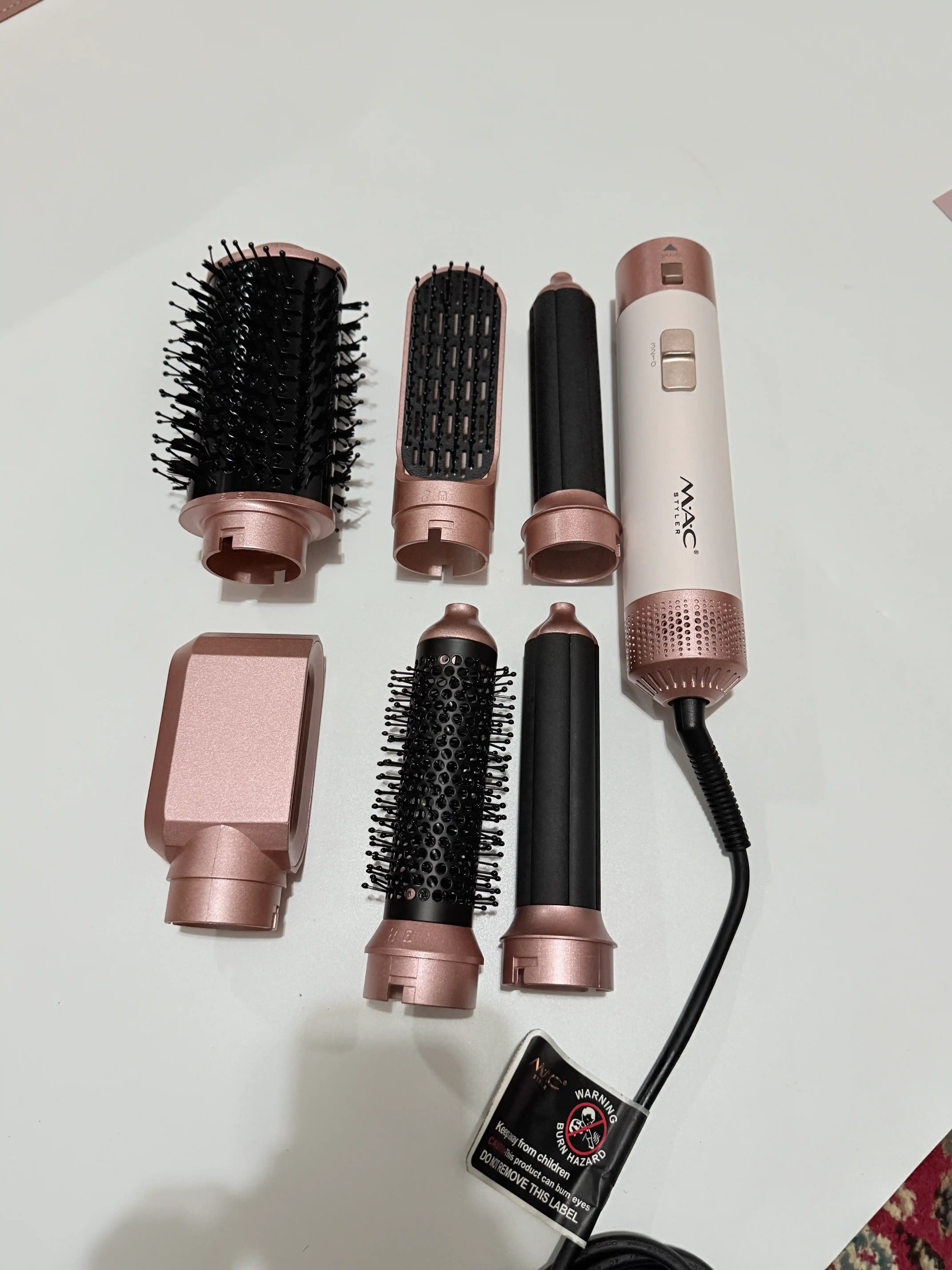 Fen Stayler MAC Styler 6v1, fen taroq, soch quritgich, 6 nozul, 4 rejim