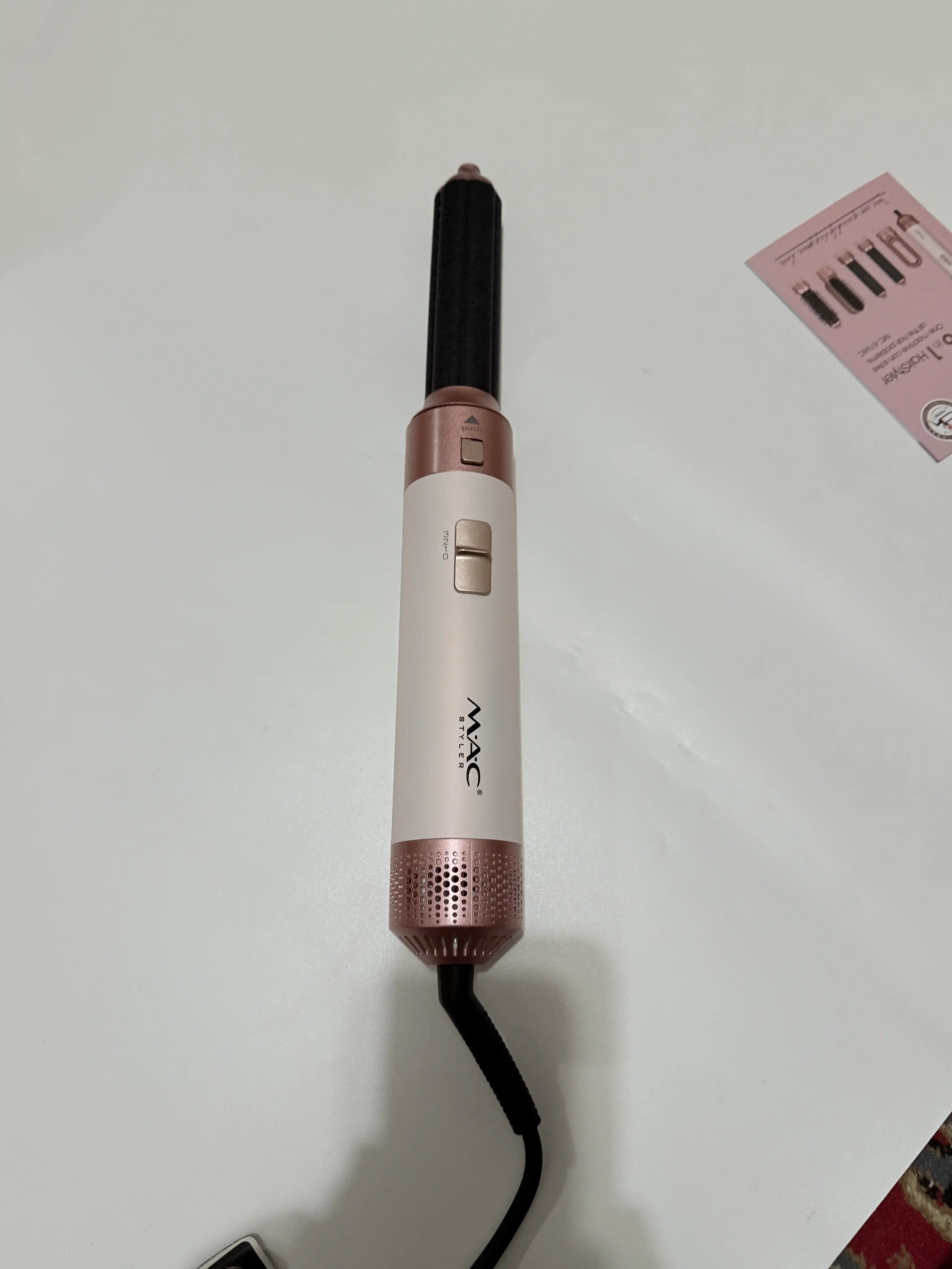 Fen Stayler MAC Styler 6v1, fen taroq, soch quritgich, 6 nozul, 4 rejim