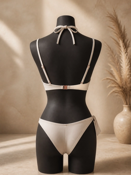 Push-ap effektli, alohida bikini, o‘lchamlari 42 dan 48 gacha, rangi bej