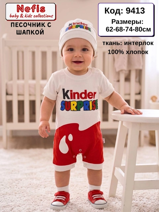 Боди и комбинезоны для новорожденных — качество, комфорт и забота каждый день