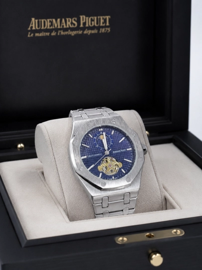 Мужские наручные часы Audemars Piguet — WTCLINE-AP700-СИНИЙ