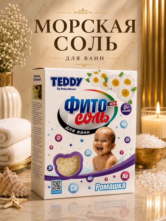 Фито-соль для ванны с различными экстрактами
