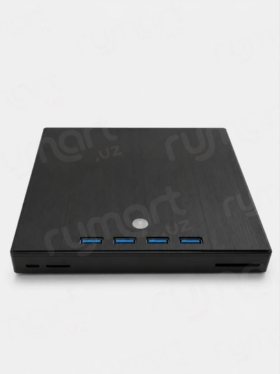 Tashqi disk drayveri DVD-RW, DVD-ROM, CD-ROM 8 tasi 1 da. USB hub, yuqori yozish tezligi