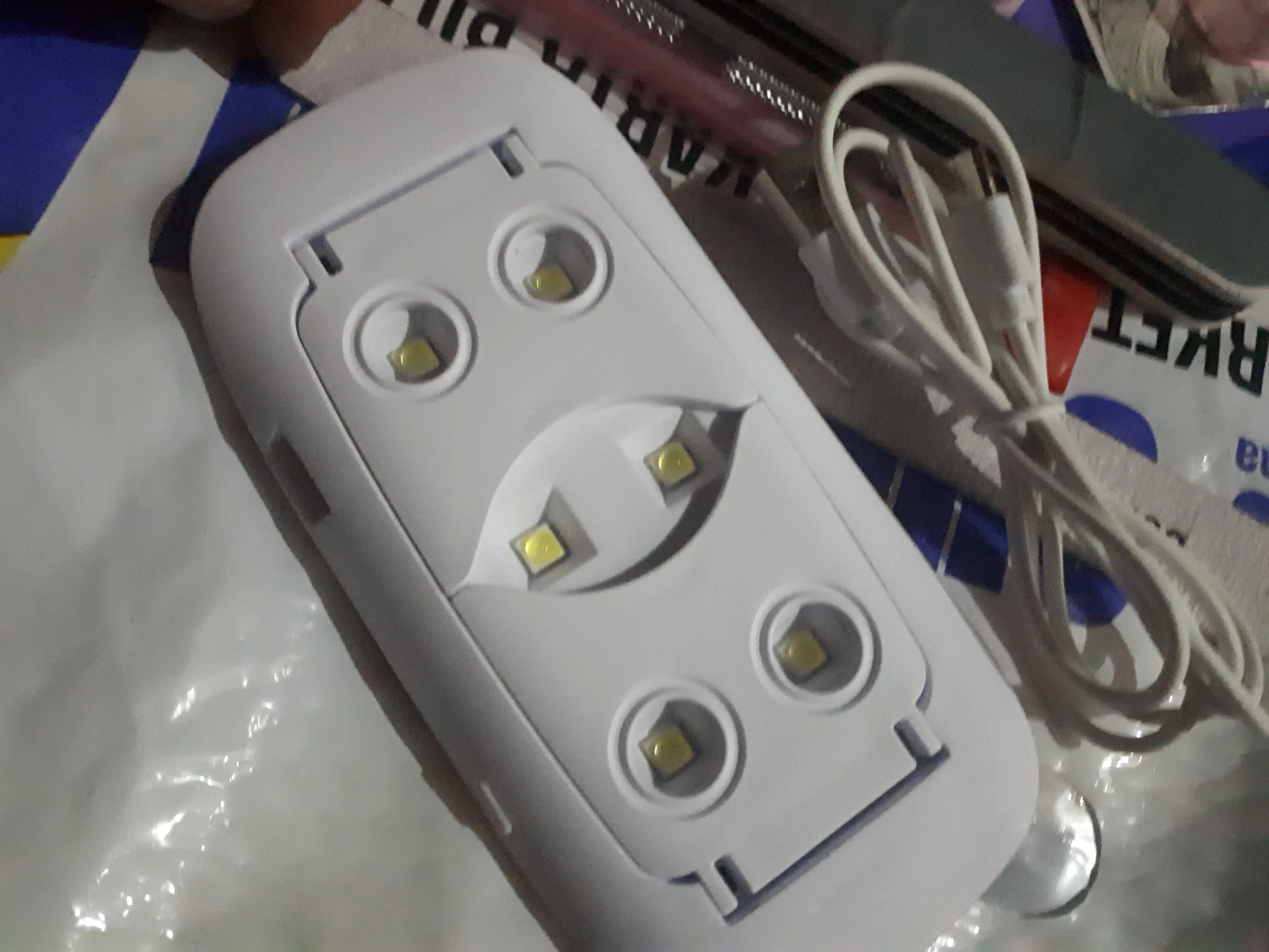 Мини LED лампа для ногтей с Type-C USB, портативная сушилка для маникюра и педикюра 