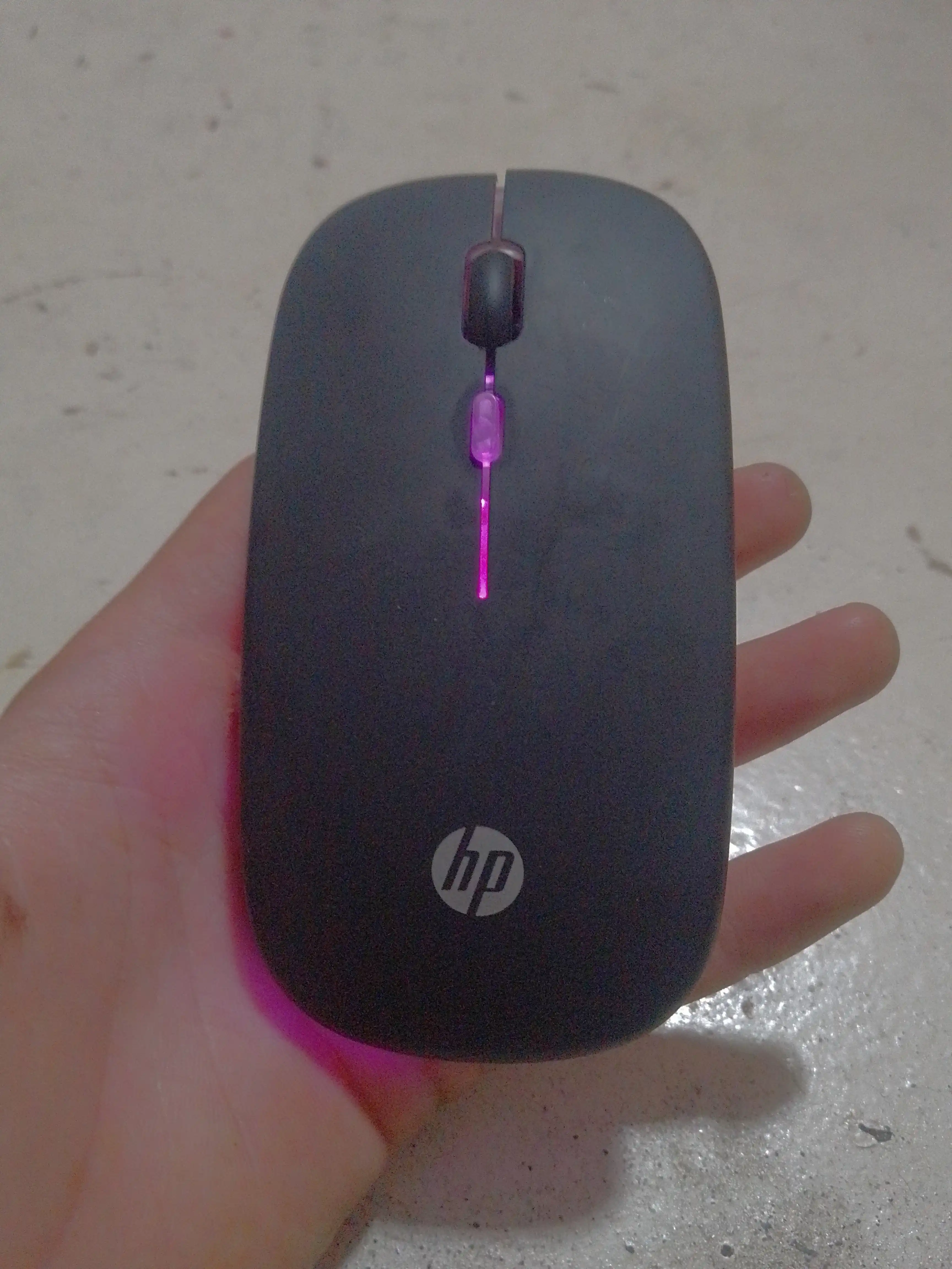 W10 HP simsiz kompyuter sichqonchasi, shovqinsiz, RGB, Bluetooth