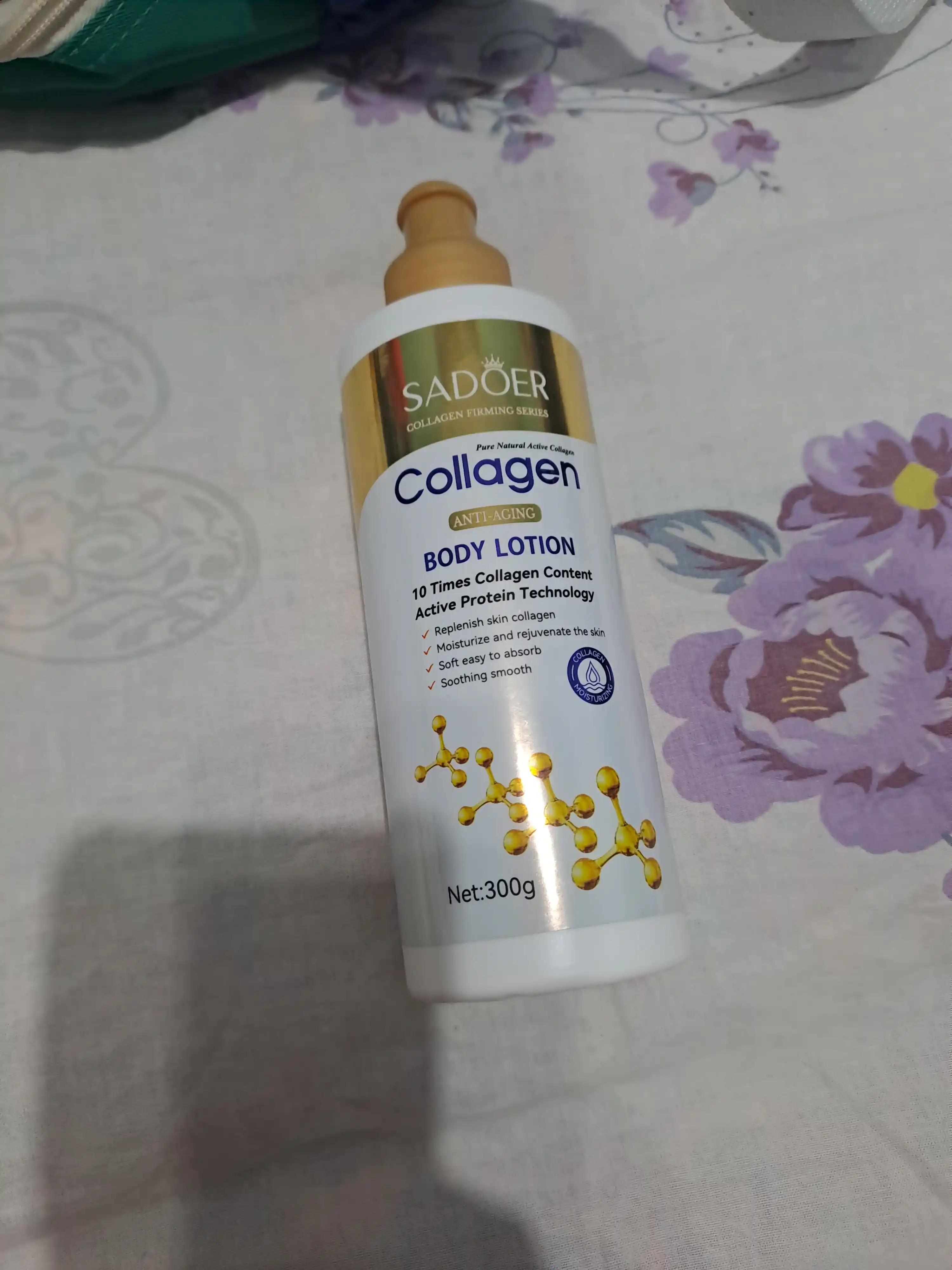 Tana uchun losyon,balzam,krem,Collagen,zaytun va moychechak ekstrakti bilan, SADOER