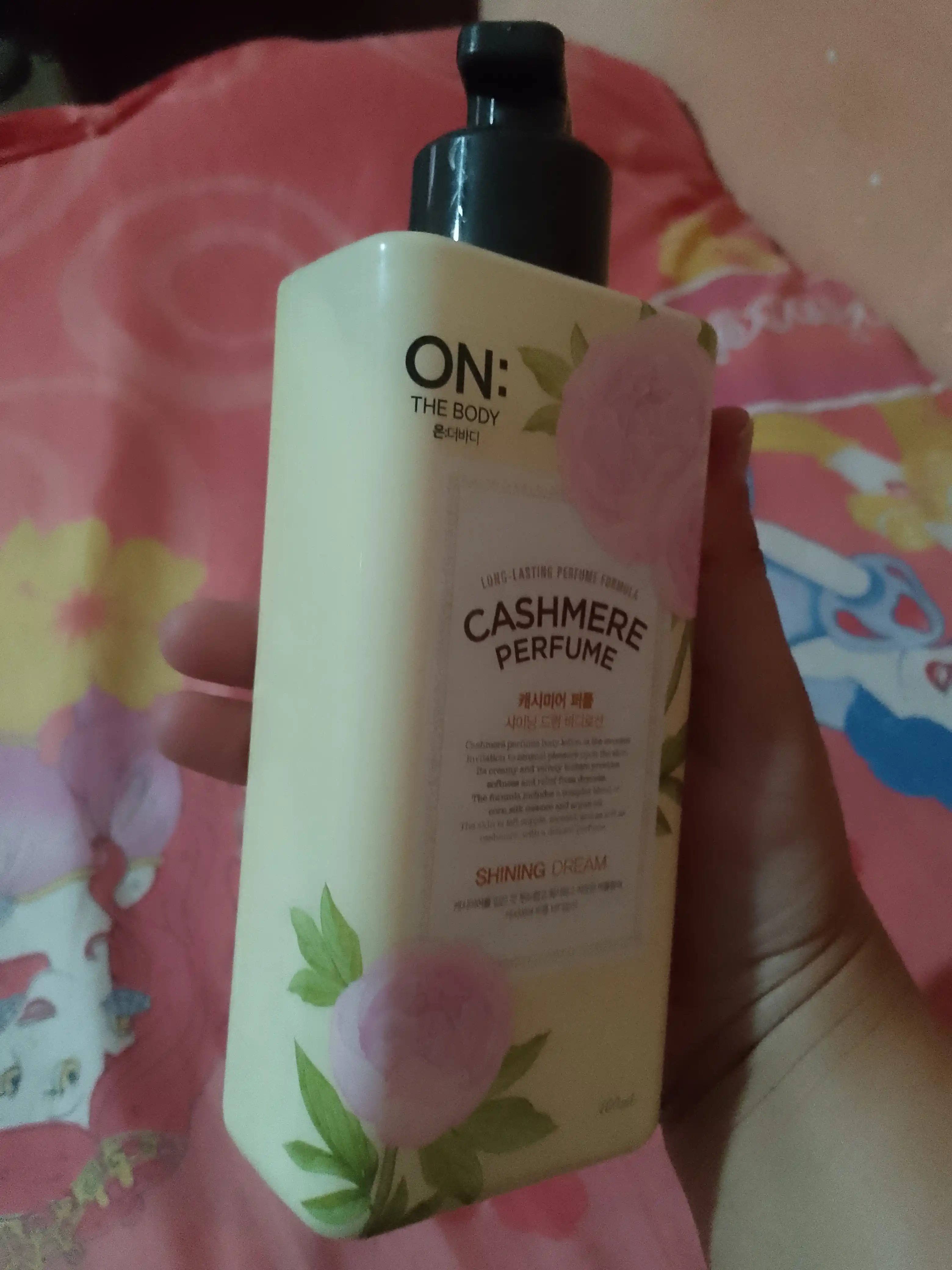 Лосьон для тела парфюмированый The body Cashmere Perfume Body Lotion, 400 мл, 3 вида