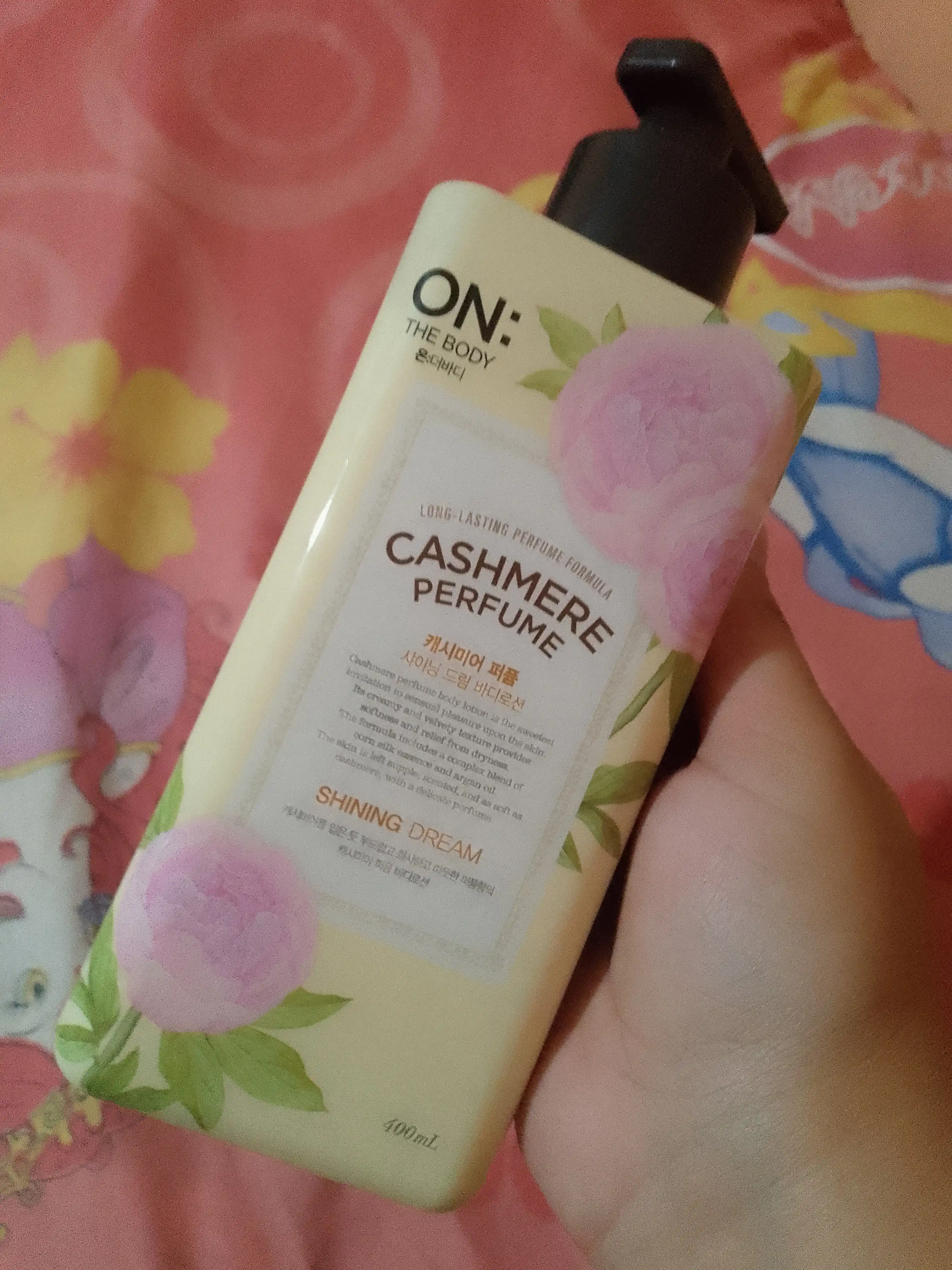 Лосьон для тела парфюмированый The body Cashmere Perfume Body Lotion, 400 мл, 3 вида