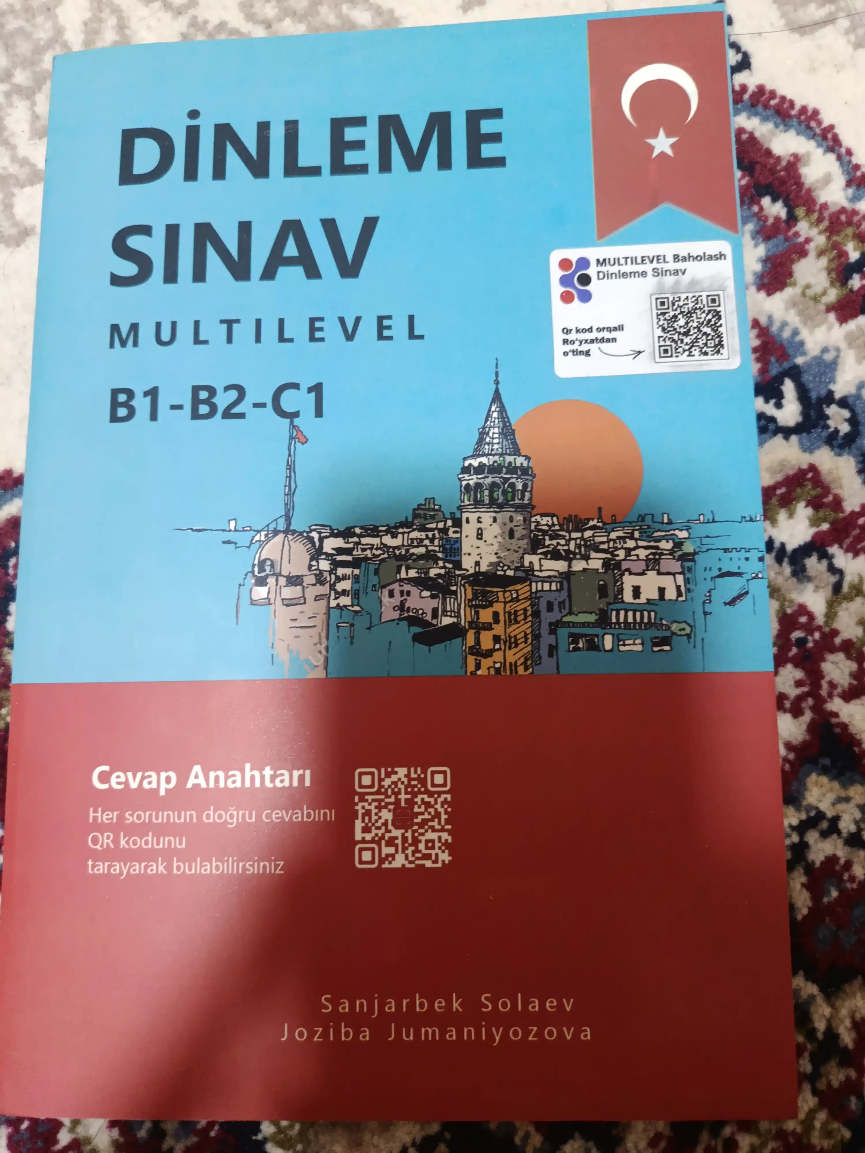 Multilevel. turk tilidan sertifikatga tayyorgarlik darajasi B1, B2, C1
