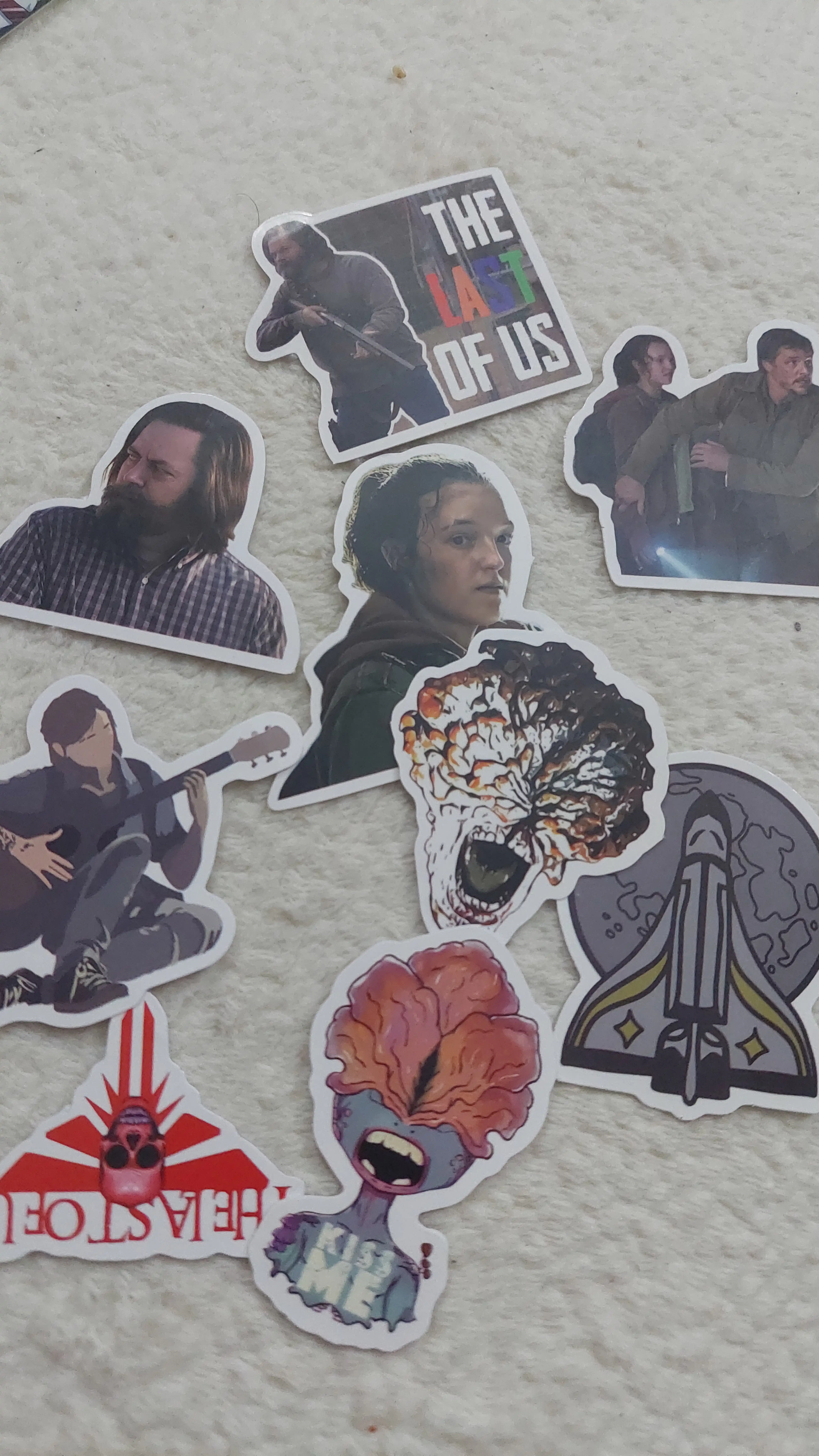 Наклейки The Last of Us, по сериалу "Один из нас", 10 шт, рандом
